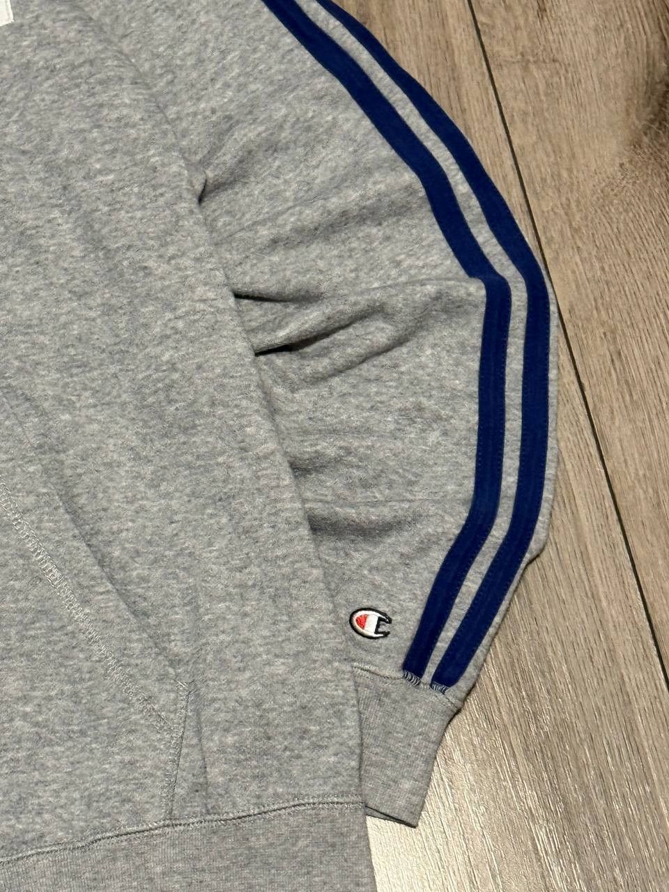 Champion vintage champion zip up hoodie mens xl gray/white Size US XL / EU 56 / 4 - 3 Thumbnail