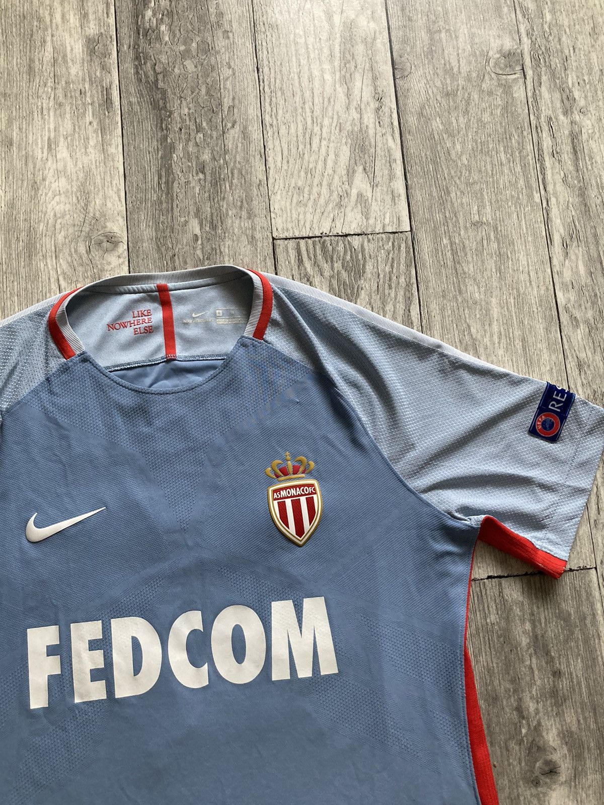 Nike Nike as Monaco player issue UCL soccer football jersey XL Size US XL / EU 56 / 4 - 5 Thumbnail