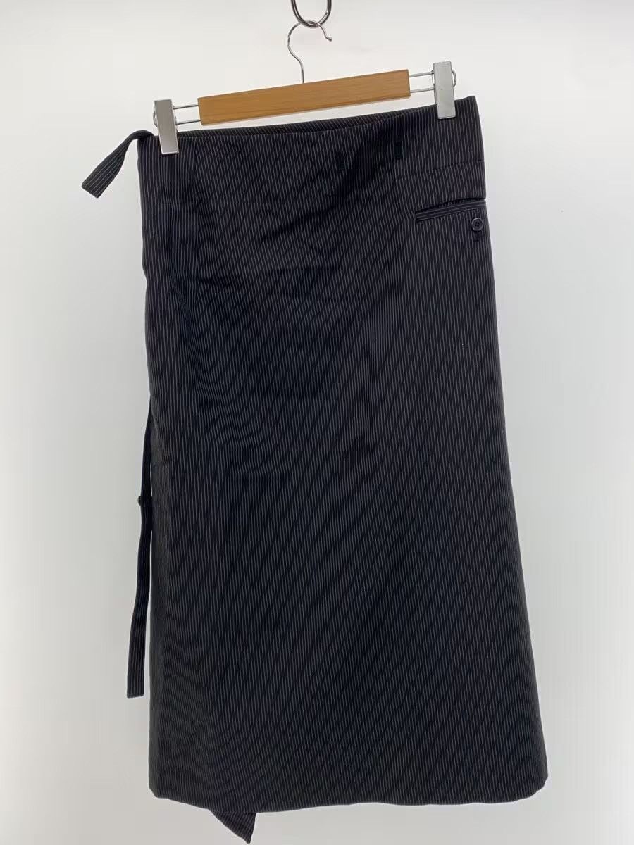 Yohji Yamamoto Striped Maxi Skirt Size 30" / US 8 / IT 44 - 2 Thumbnail