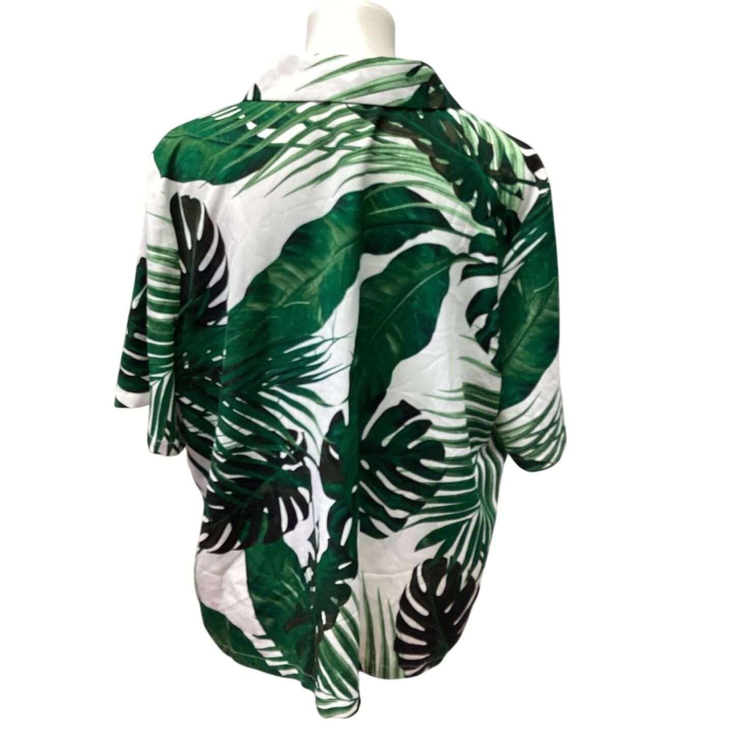 Worthington Worthington Womens XL Short Sleeve 100% Polyester Shirt Size XL / US 12-14 / IT 48-50 - 3 Thumbnail