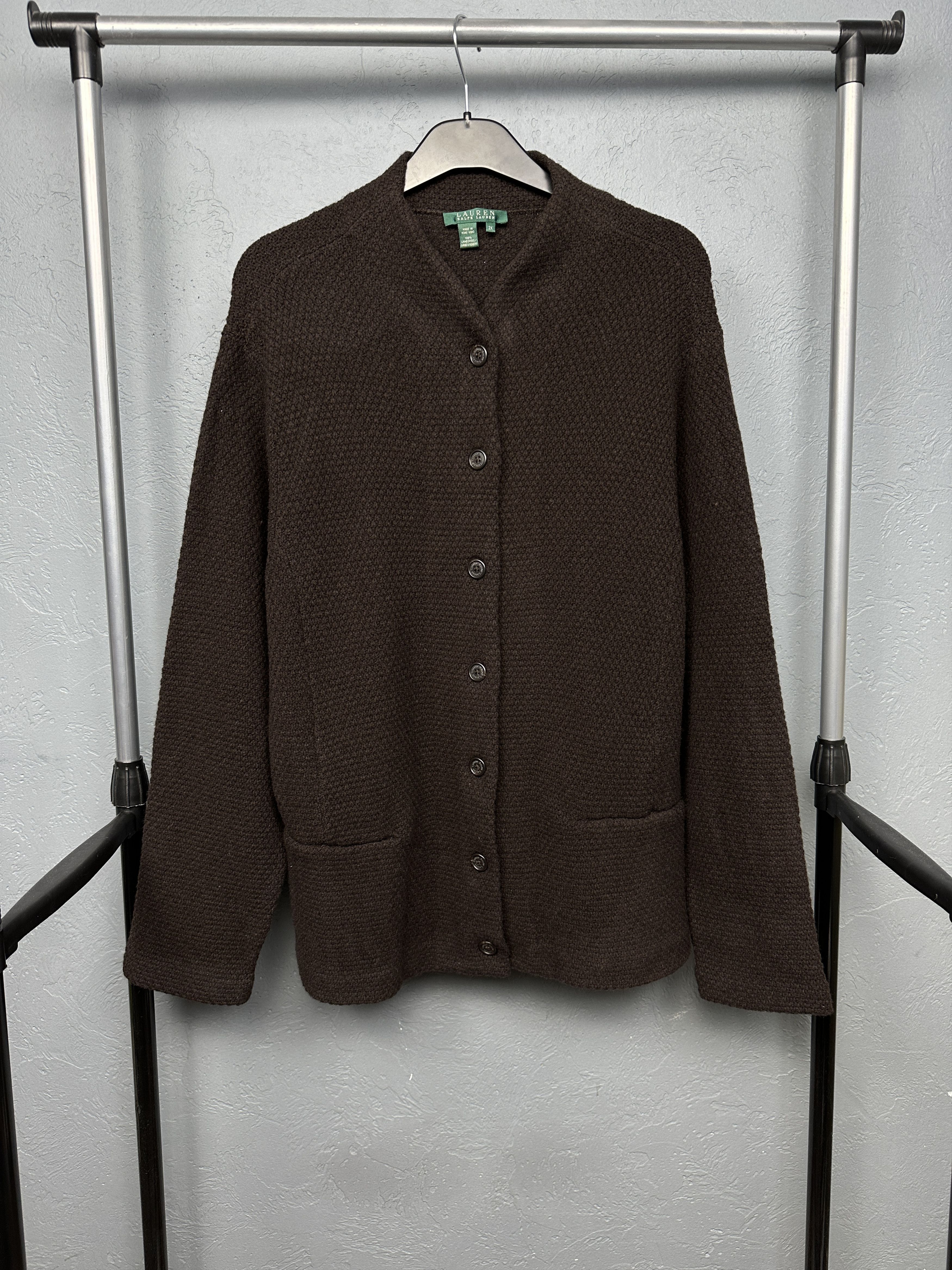Polo Ralph Lauren Lauren Polo Ralph Lauren Womens Wool Knit Sweater Size XXL / US 16-18 / IT 52-54 - 1 Thumbnail