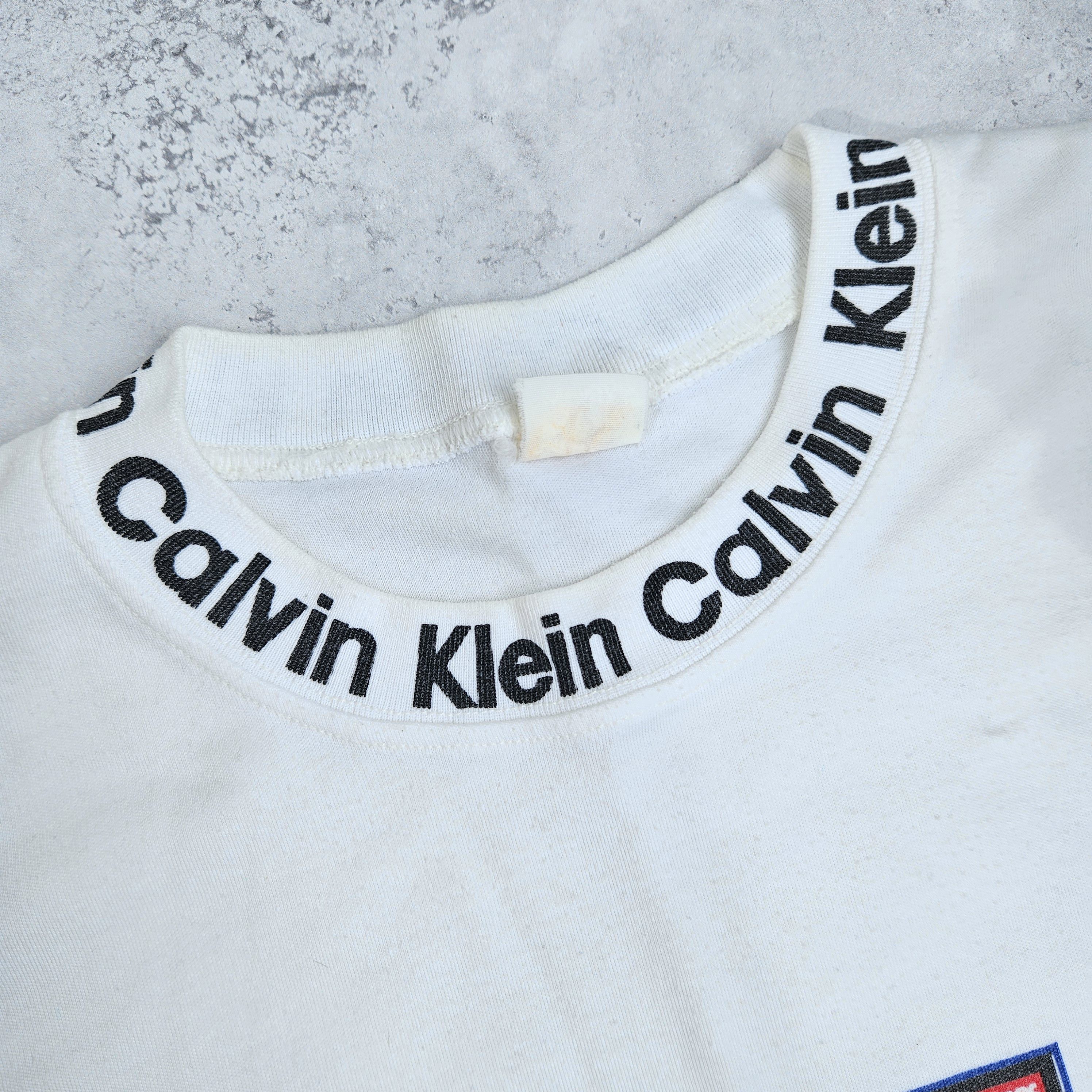 Calvin Klein Vintage Calvin Klein Bootleg T-shirt Size US L / EU 52-54 / 3 - 4 Thumbnail