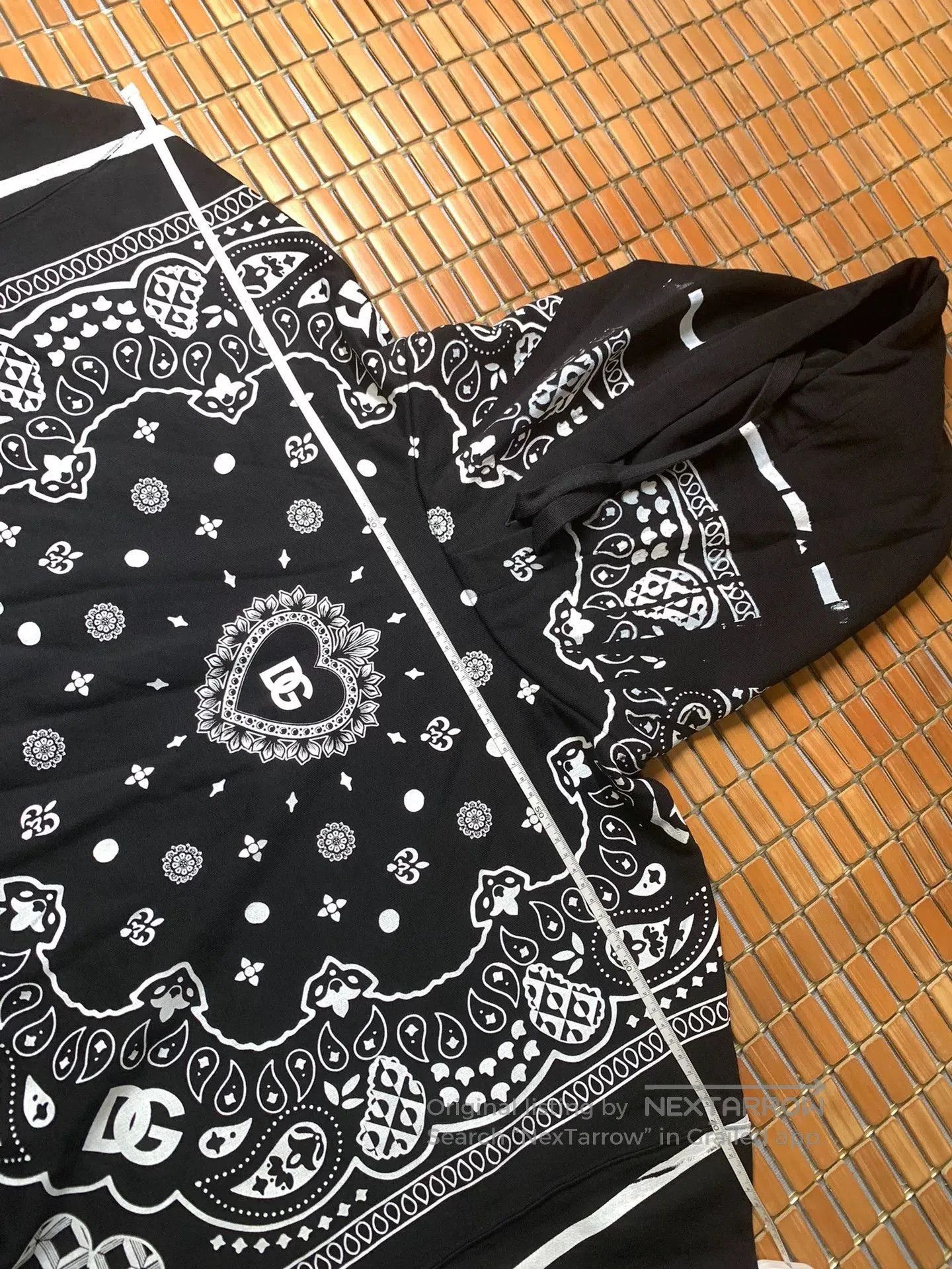 Dolce & Gabbana Dolce & Gabbana Sacred Heart Bandana Hoodie. Size US XL / EU 56 / 4 - 6 Thumbnail