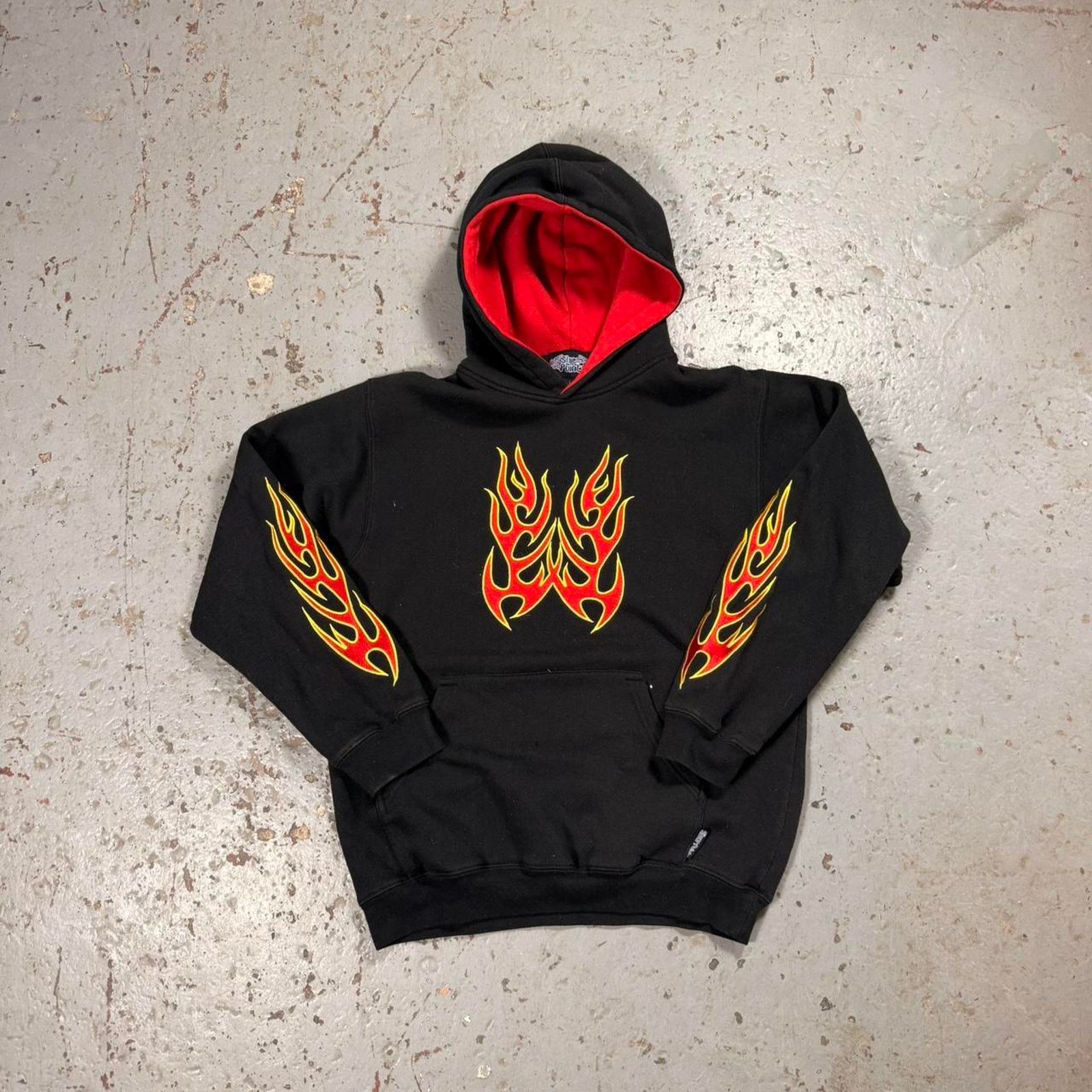 Other Vintage silver point flame Y2k Hoodie Size L / US 10 / IT 46 - 1 Thumbnail