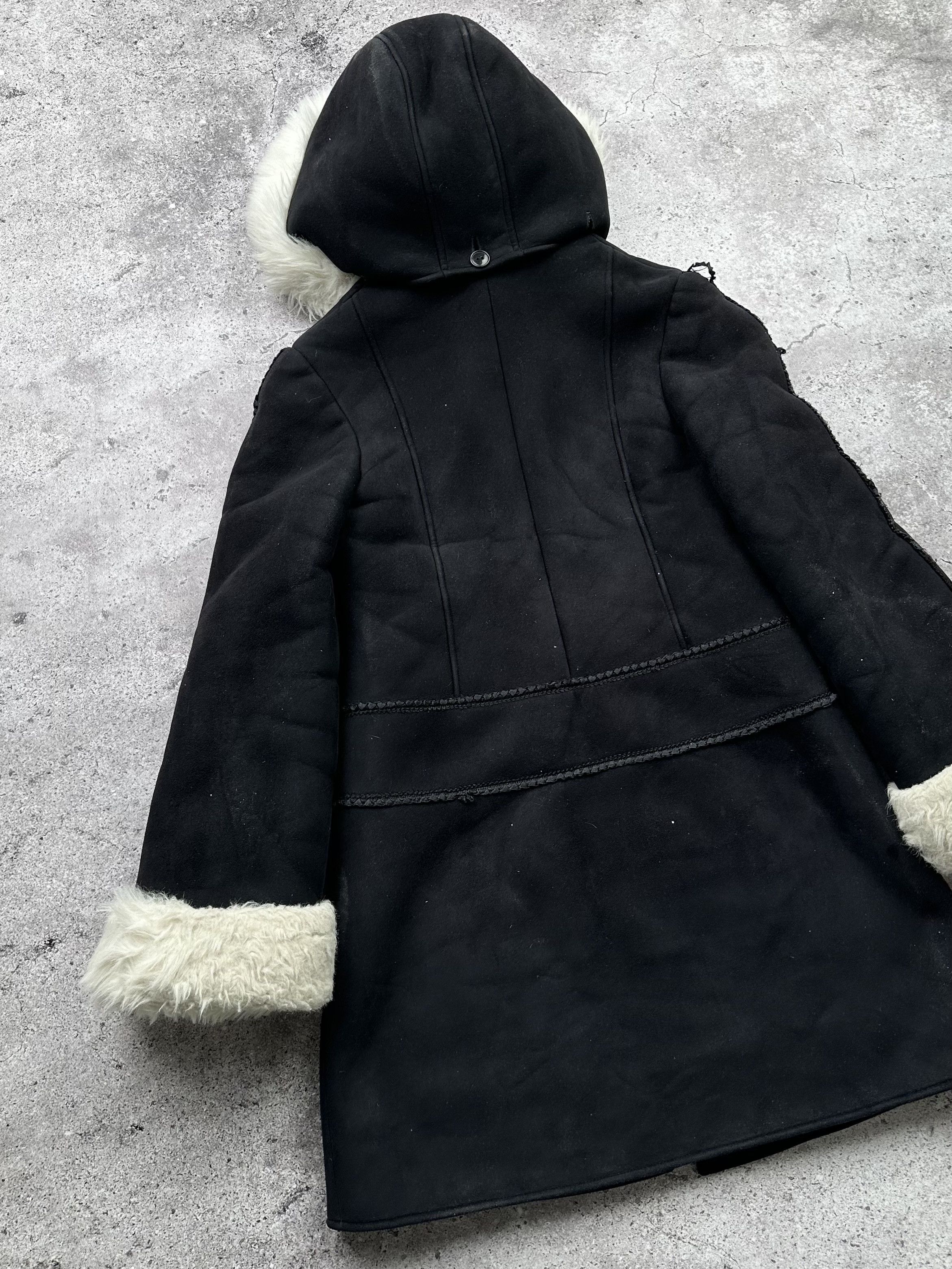 Vintage Vintage Faux Sheepskin Coat C339(V32) Size M / US 6-8 / IT 42-44 - 6 Thumbnail