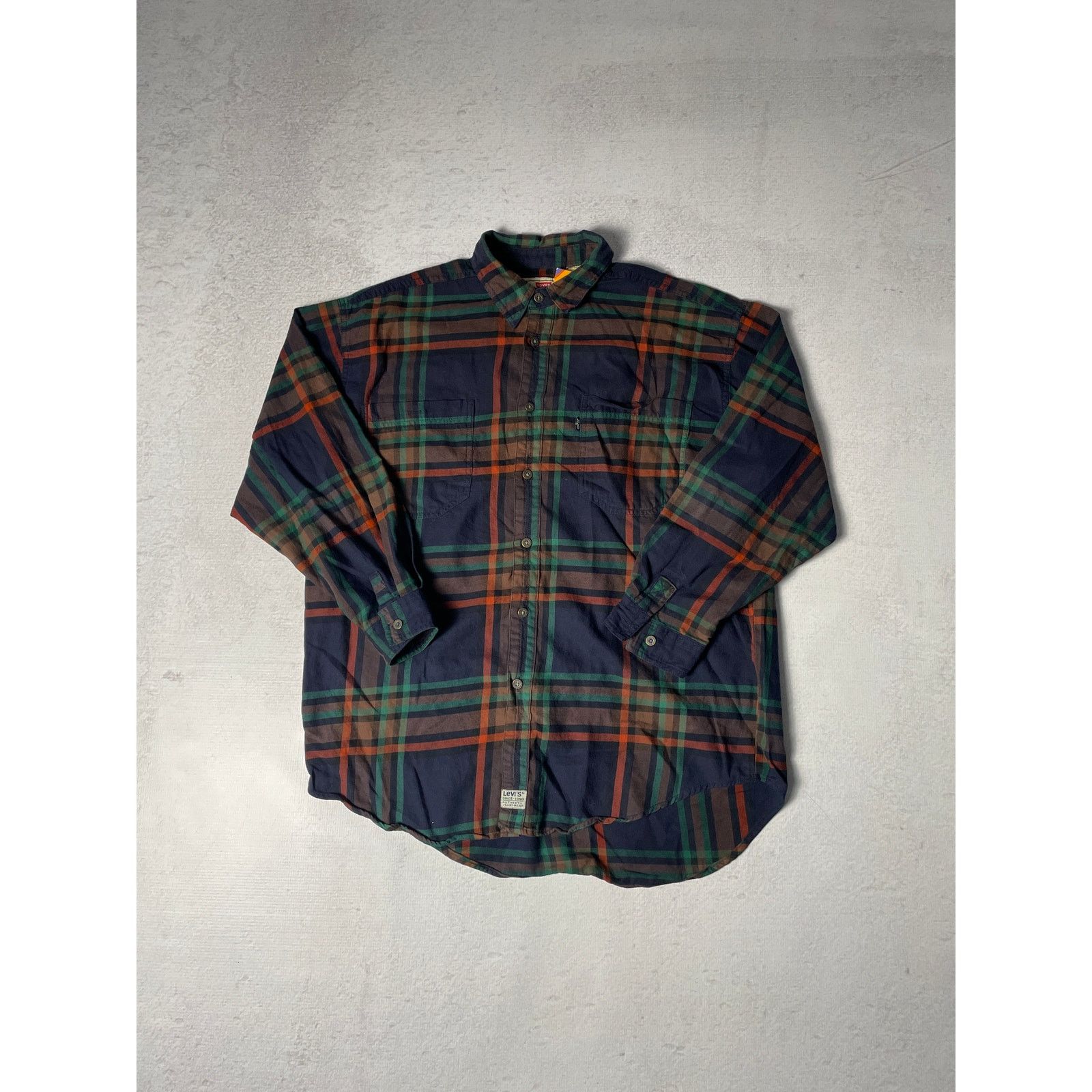 Levi's Vintage Levis Button-Up Blue Preowned Shirt - Men's Large Size US L / EU 52-54 / 3 - 1 Thumbnail