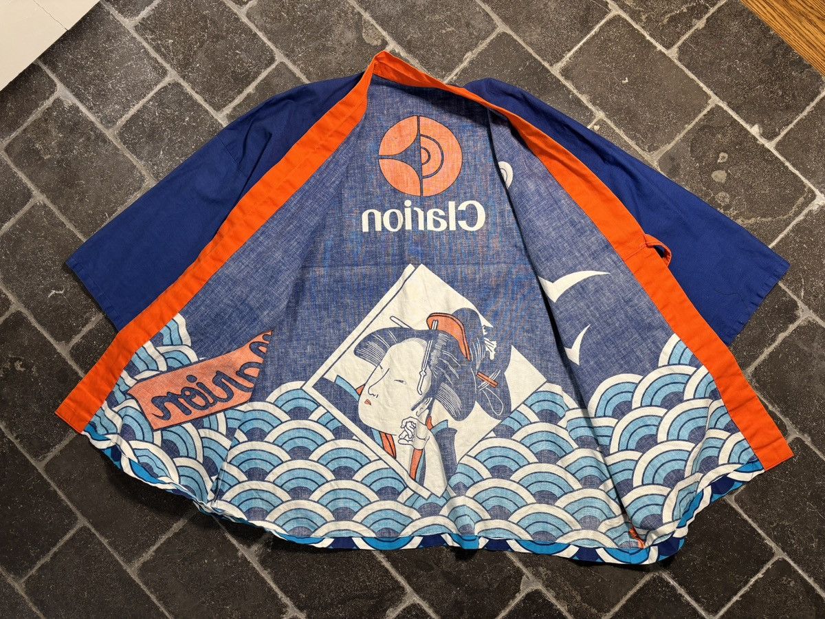 Vintage Vintage Janaese Haori Block Print Cotton Bath Robe Samurai Size US M / EU 48-50 / 2 - 5 Thumbnail