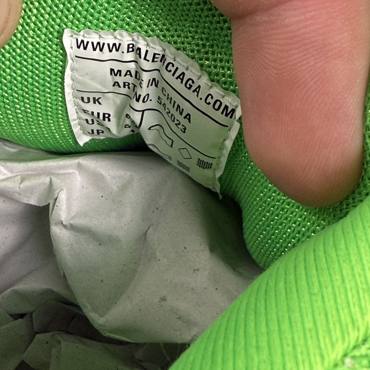 Balenciaga Balenciaga Track ‘Neon Green’ Shoes Size US 9.5 / EU 42-43 - 7 Thumbnail