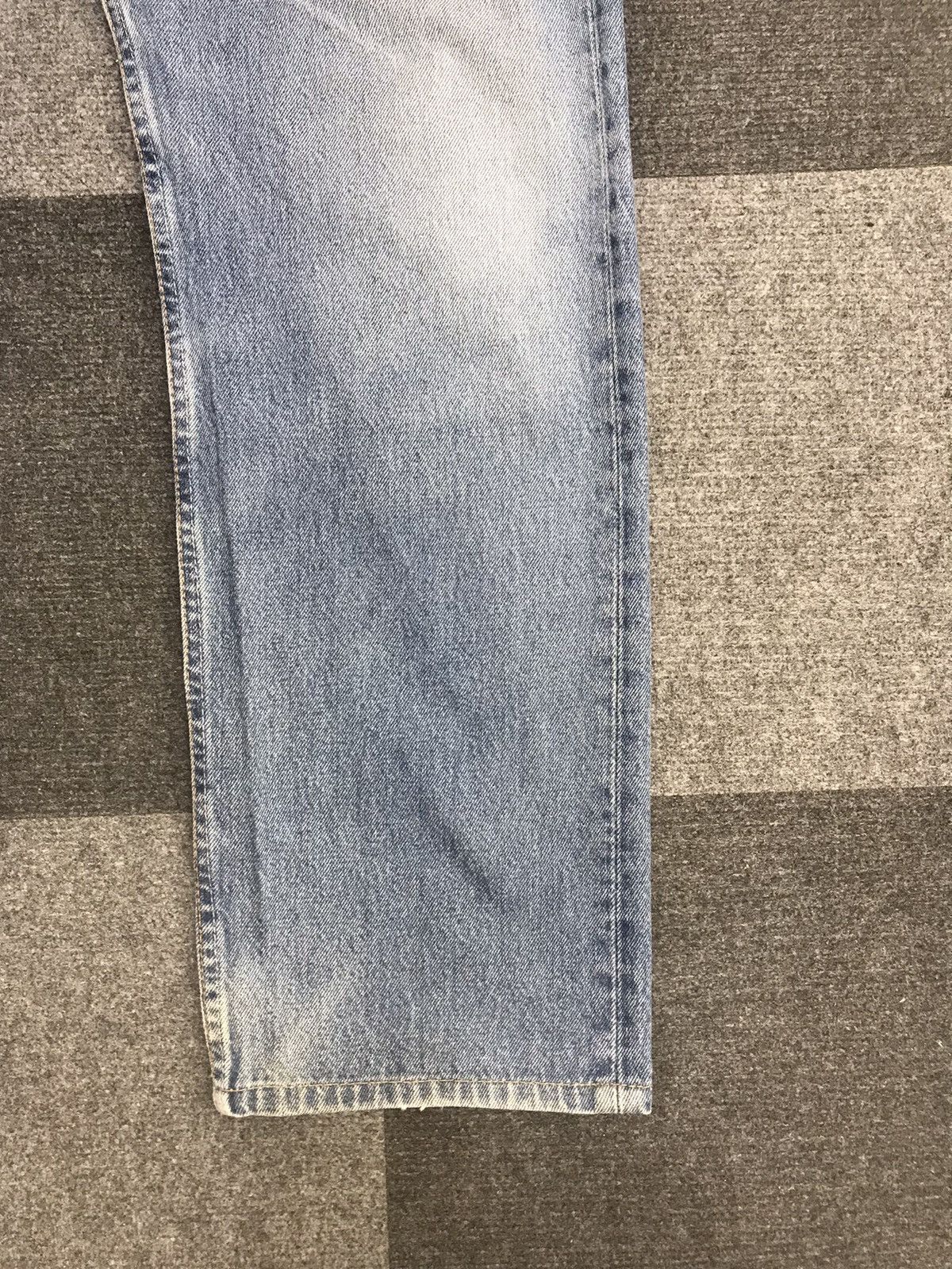 Levi's Vintage Levis 501 Light Wash Distressed Jeans Size US 35 - 6 Thumbnail