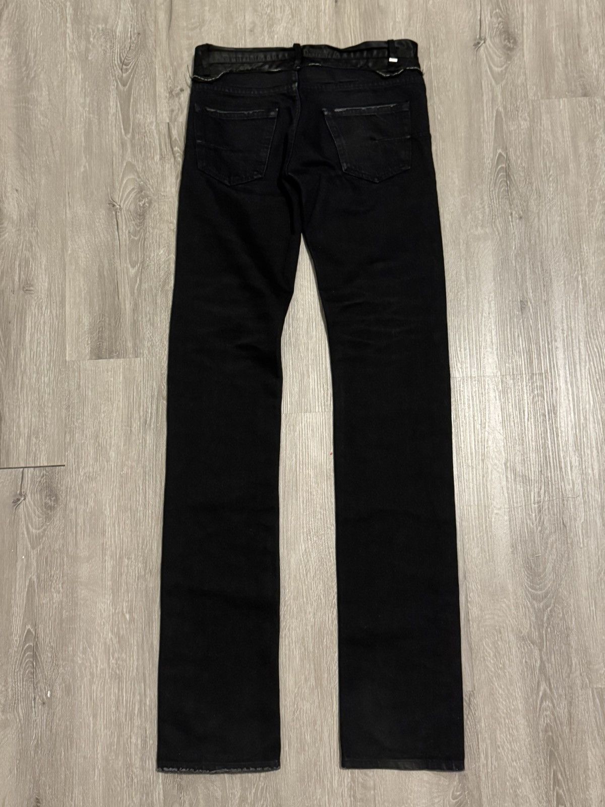 Dior Dior AW06 satin cummerbund denim Size US 28 / EU 44 - 3 Thumbnail