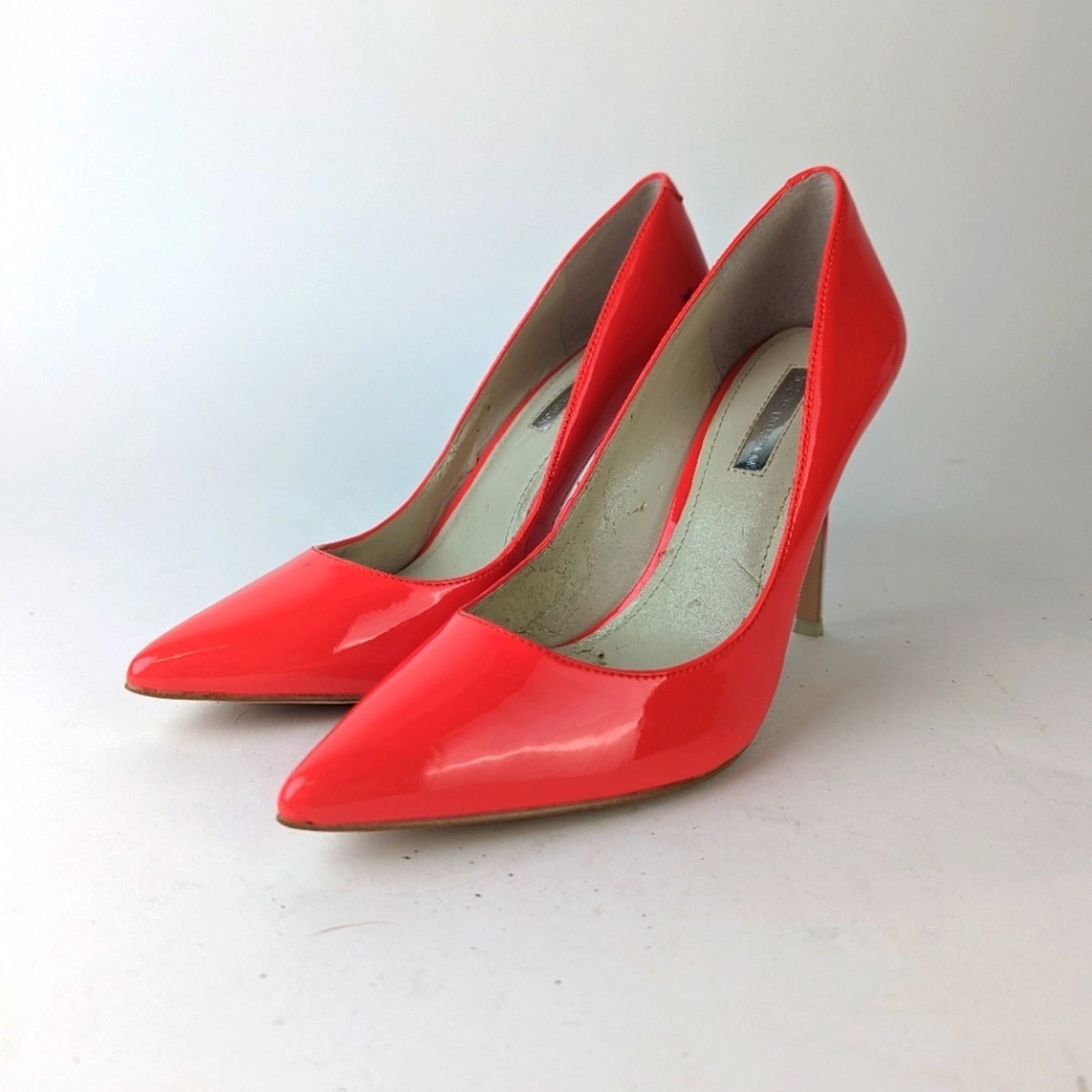 Bcbgmaxazria BGBGeneration Red Stiletto Heels Size US 7.5 / IT 37.5 - 1 Thumbnail