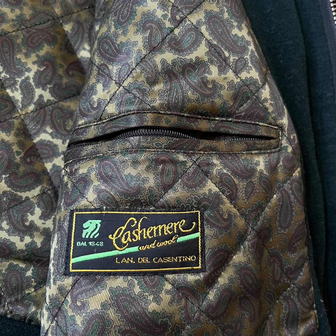 Designer × Japanese Brand × Vintage Vintage 80s-90s Italian Wool Cashemere Coat Jacket Size US XL / EU 56 / 4 - 11 Thumbnail