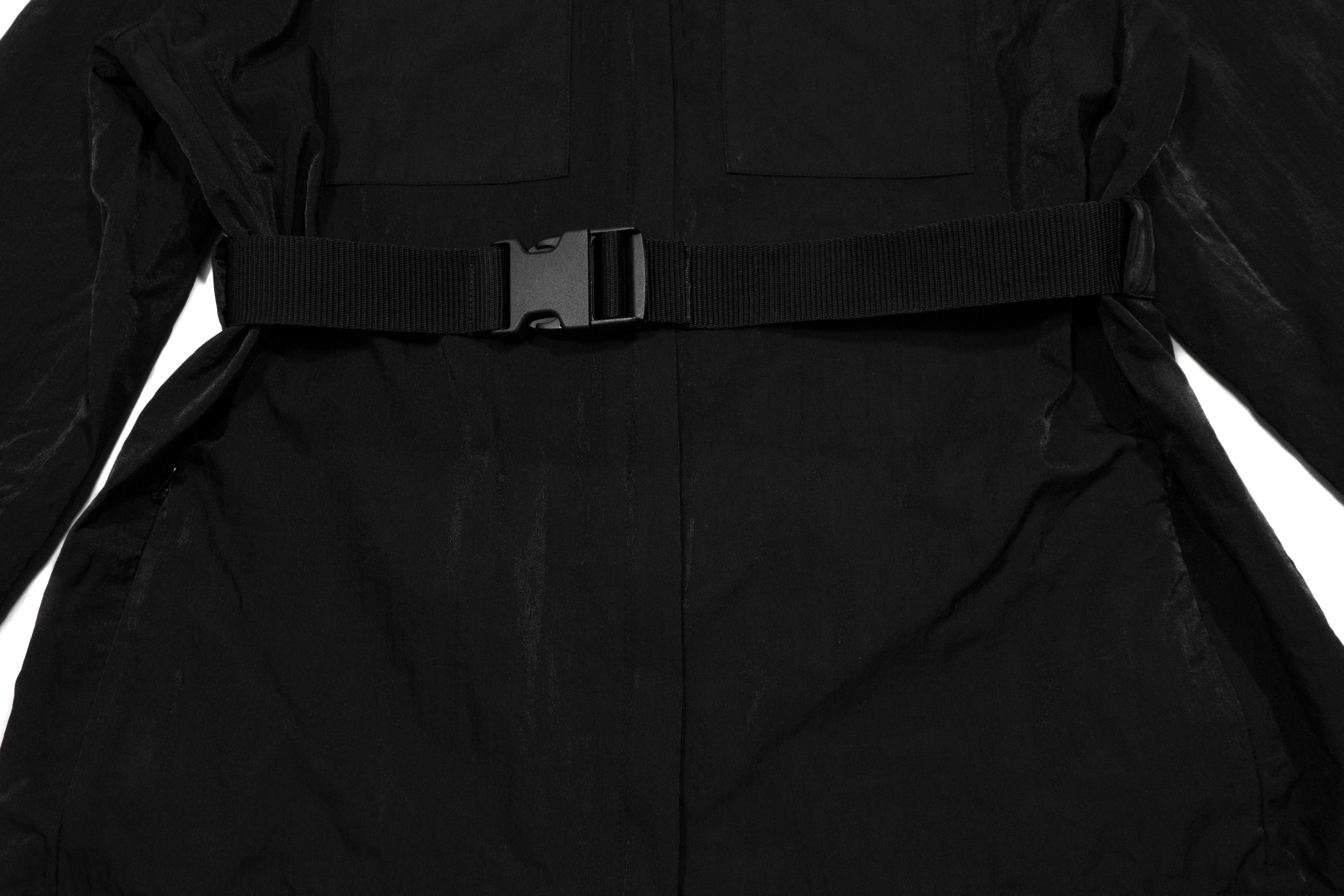 90s Belted Technical Light Nylon Logo Jacket