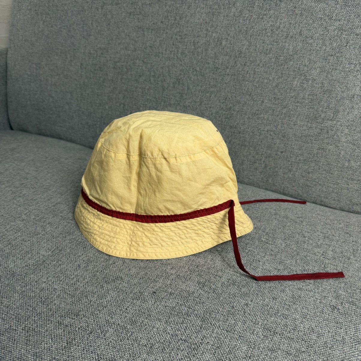 Prada Vintage Prada Red Stripe Bucket Hat Size ONE SIZE - 4 Thumbnail