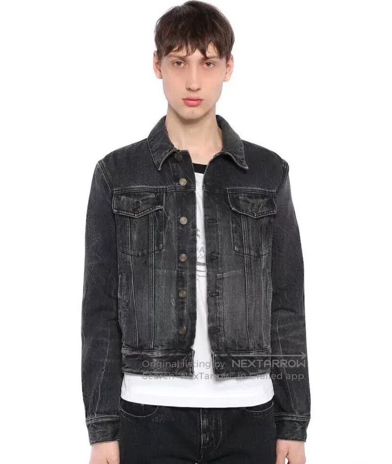 Saint Laurent Paris Saint Laurent Paris Denim Jacket i Size US M / EU 48-50 / 2 - 5 Thumbnail