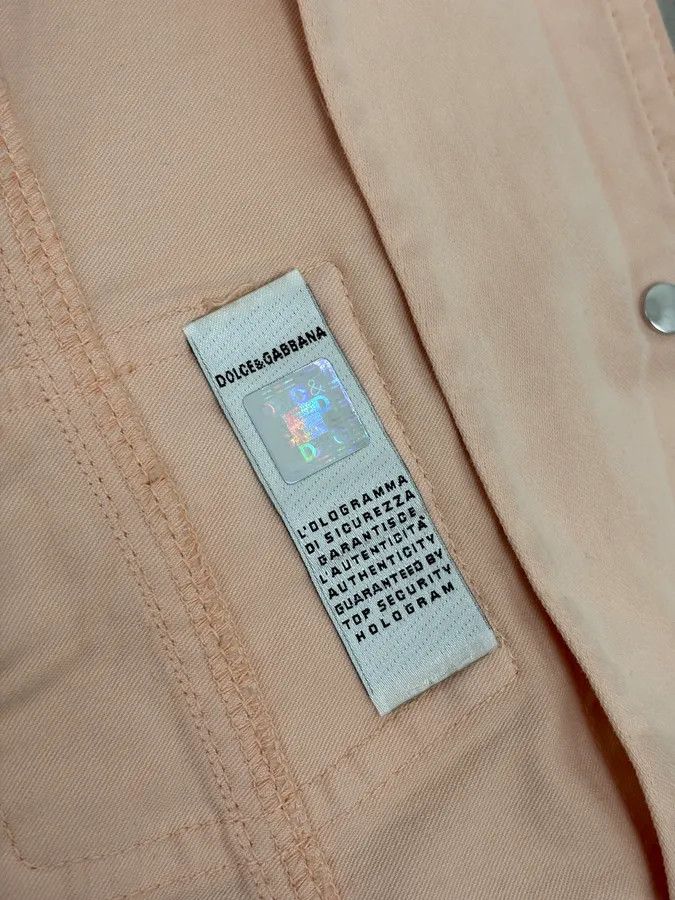 Dolce & Gabbana 2000s Dolce & Gabbana Pink Multi Zip Cargo Jacket Size M / US 6-8 / IT 42-44 - 12 Thumbnail