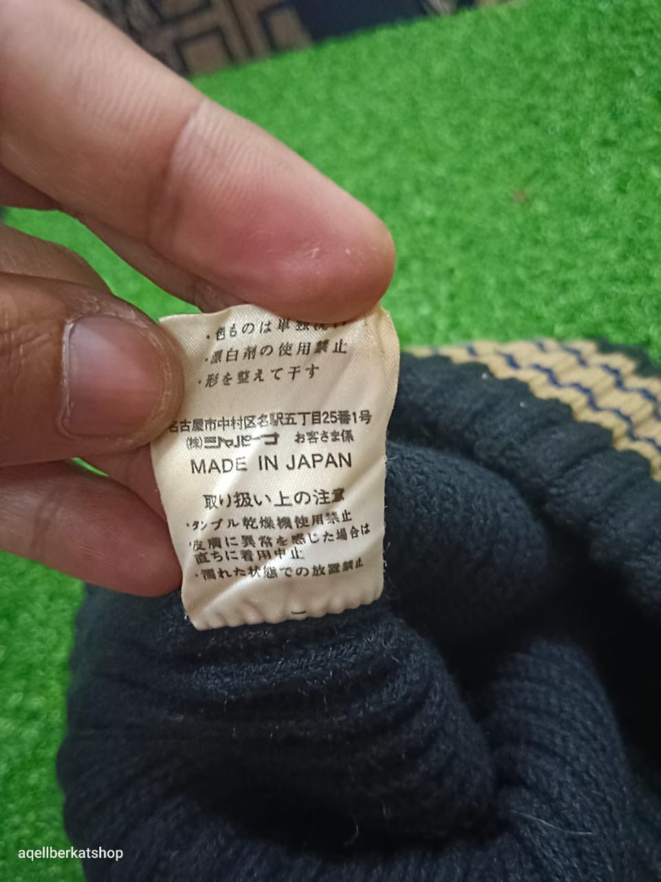 Japanese Brand FABLICE Japan Beanie Size ONE SIZE - 4 Thumbnail