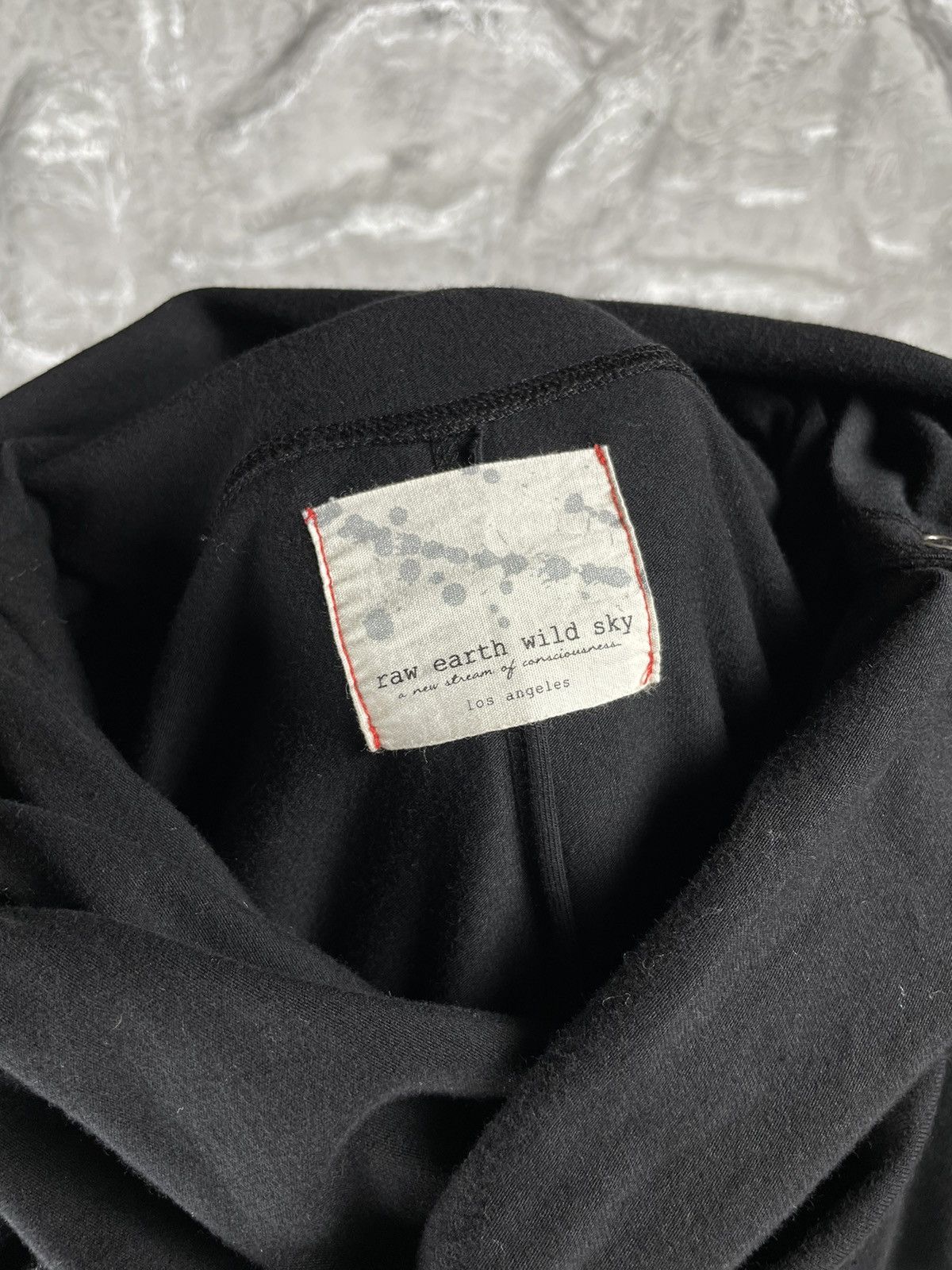Designer × Japanese Brand Asymmetrical Cut Avant Garde Midi Dress Y2K Rick Owens Style Size S / US 4 / IT 40 - 11 Thumbnail