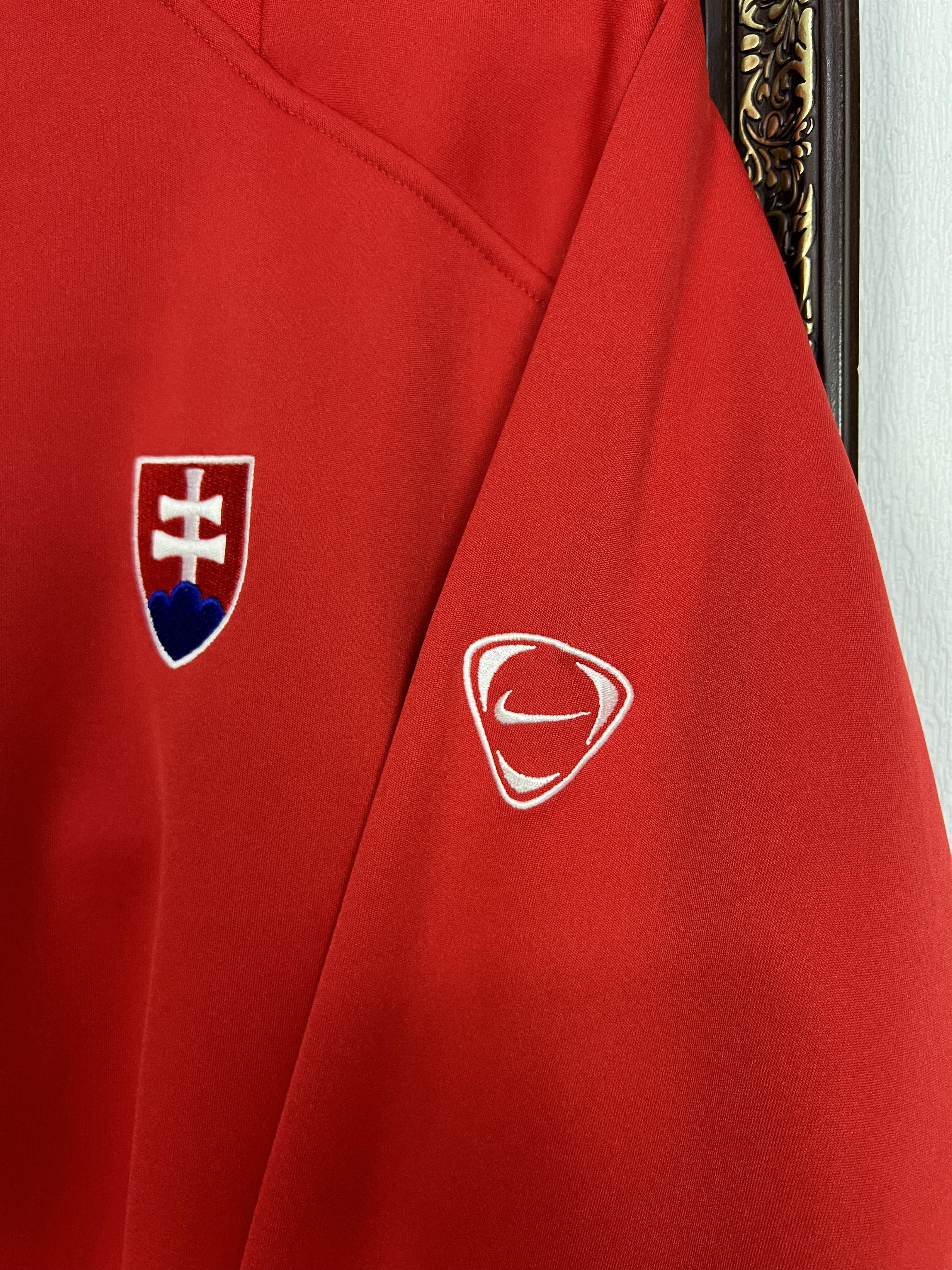 Nike Vintage Nike Slovakia Football Sweatshirt Soccer Crewneck Size US XXL / EU 58 / 5 - 4 Thumbnail