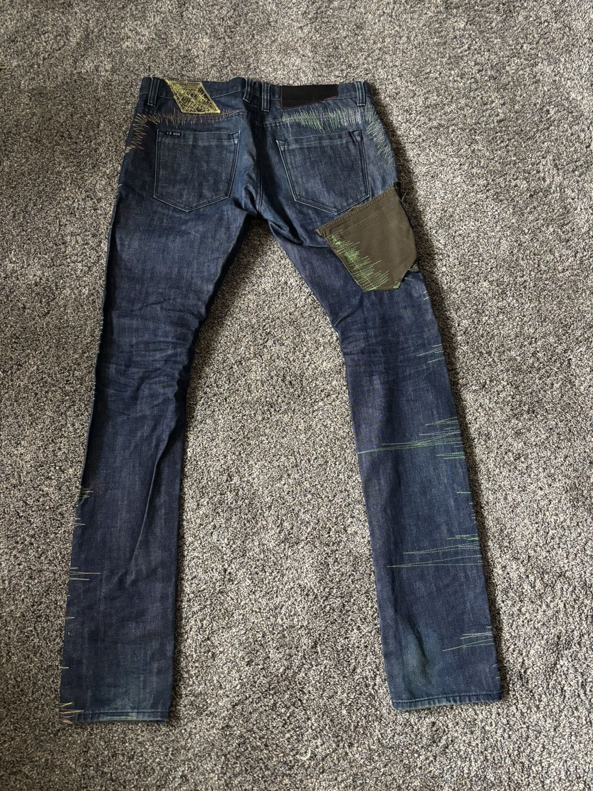 Yohji Yamamoto Y-3 custom denim Size US 32 / EU 48 - 2 Thumbnail