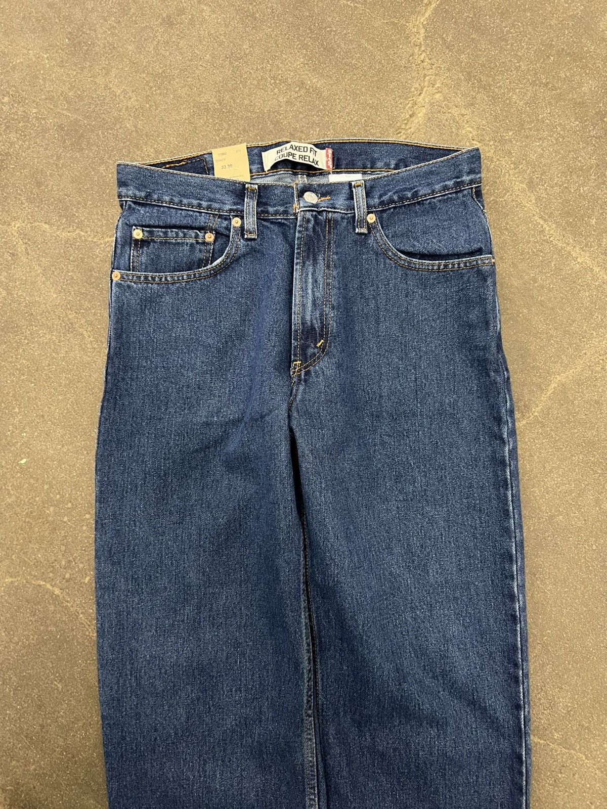 Levi's × Vintage 2007 Levi’s 550 Relaxed Fit Denim Jeans DEADSTOCK Size US 33 - 3 Thumbnail