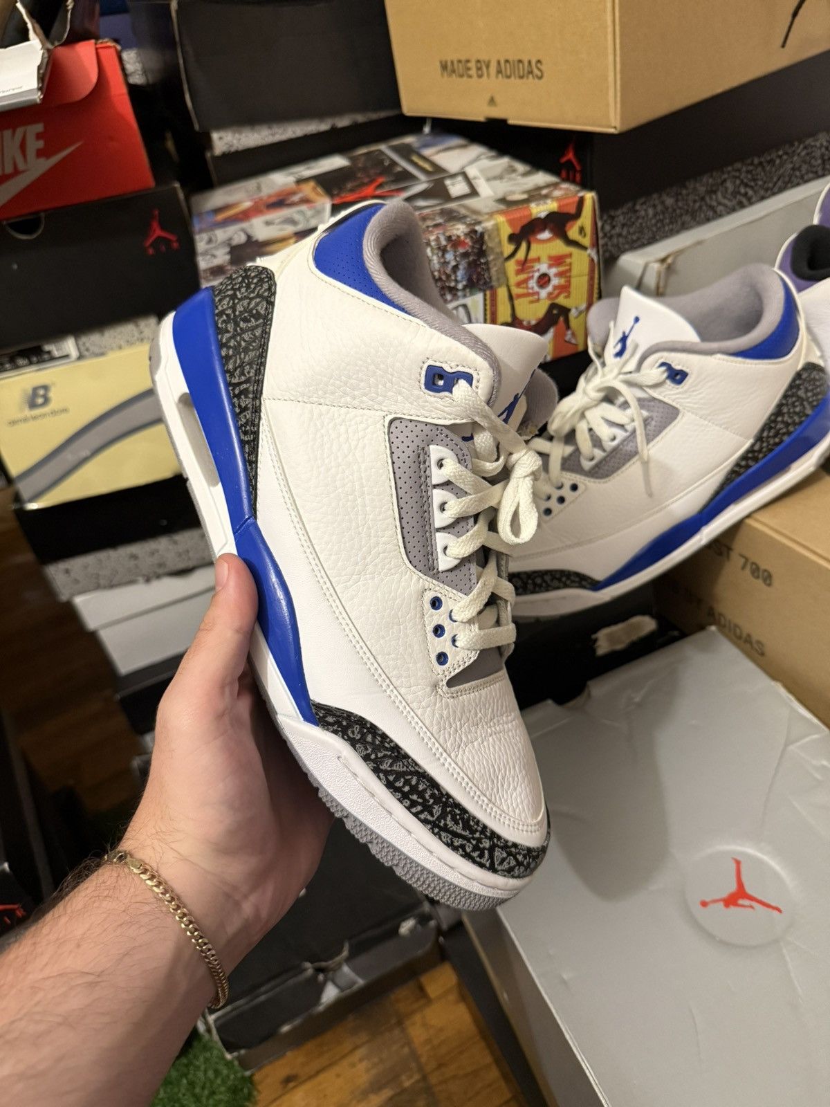 Jordan Brand Jordan retro 3 Racer blue size 11.5 Size US 11.5 / EU 44-45 - 1 Thumbnail