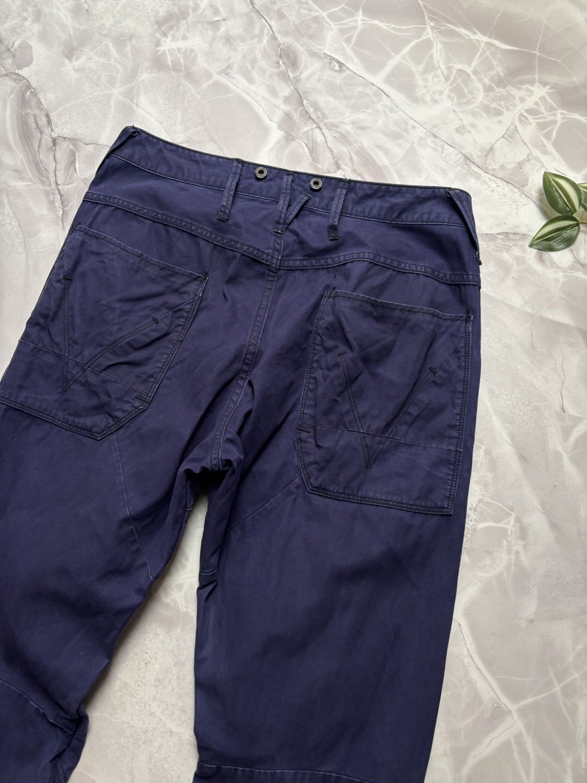 G-Star G-Star Raw 5620 3D Dimension Tapered COJ Navy Mens 33 x 32 Size US 33 - 12 Thumbnail