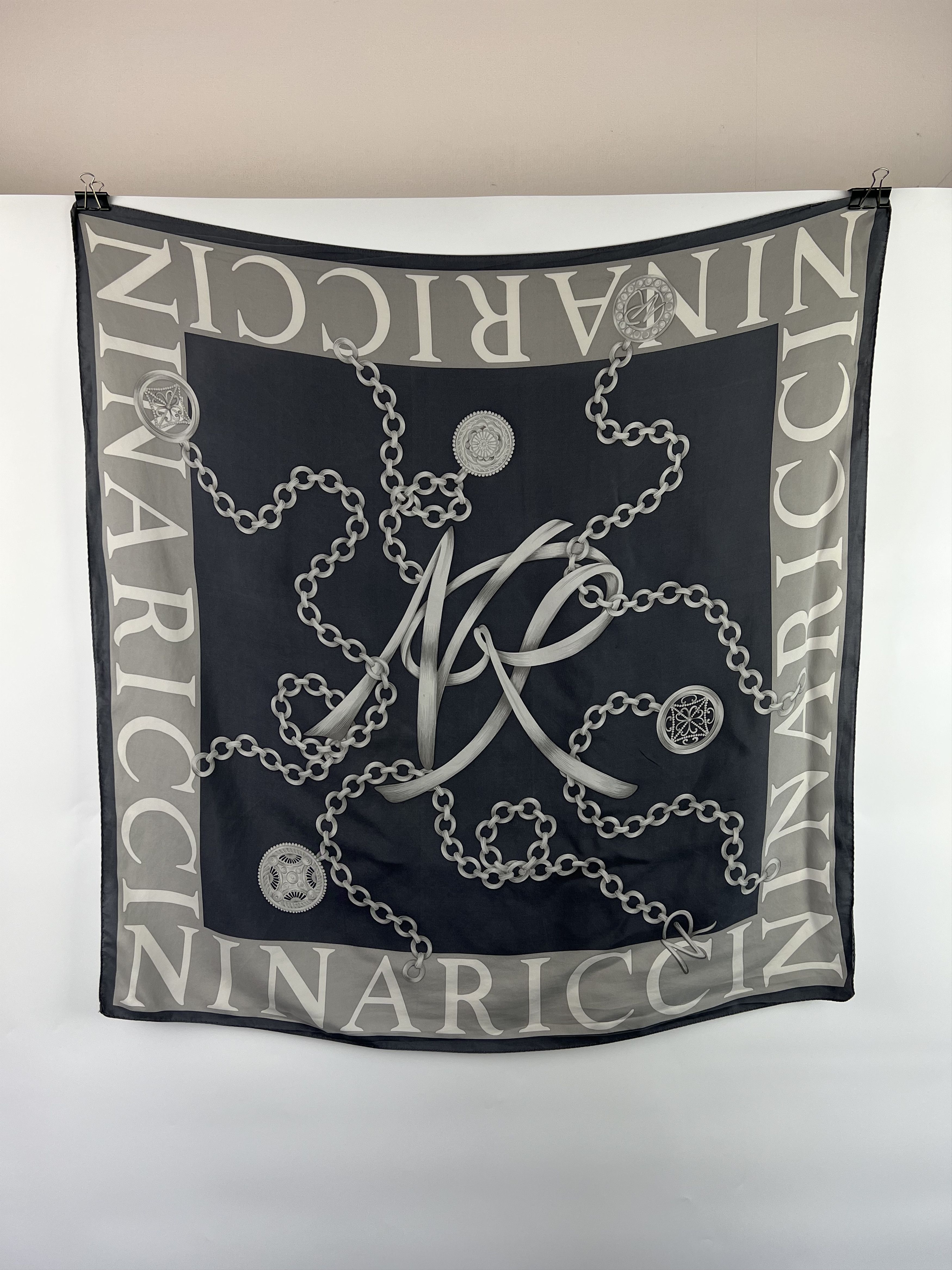 Nina Ricci Nina Ricci Silk Scarf Size ONE SIZE - 1 Thumbnail