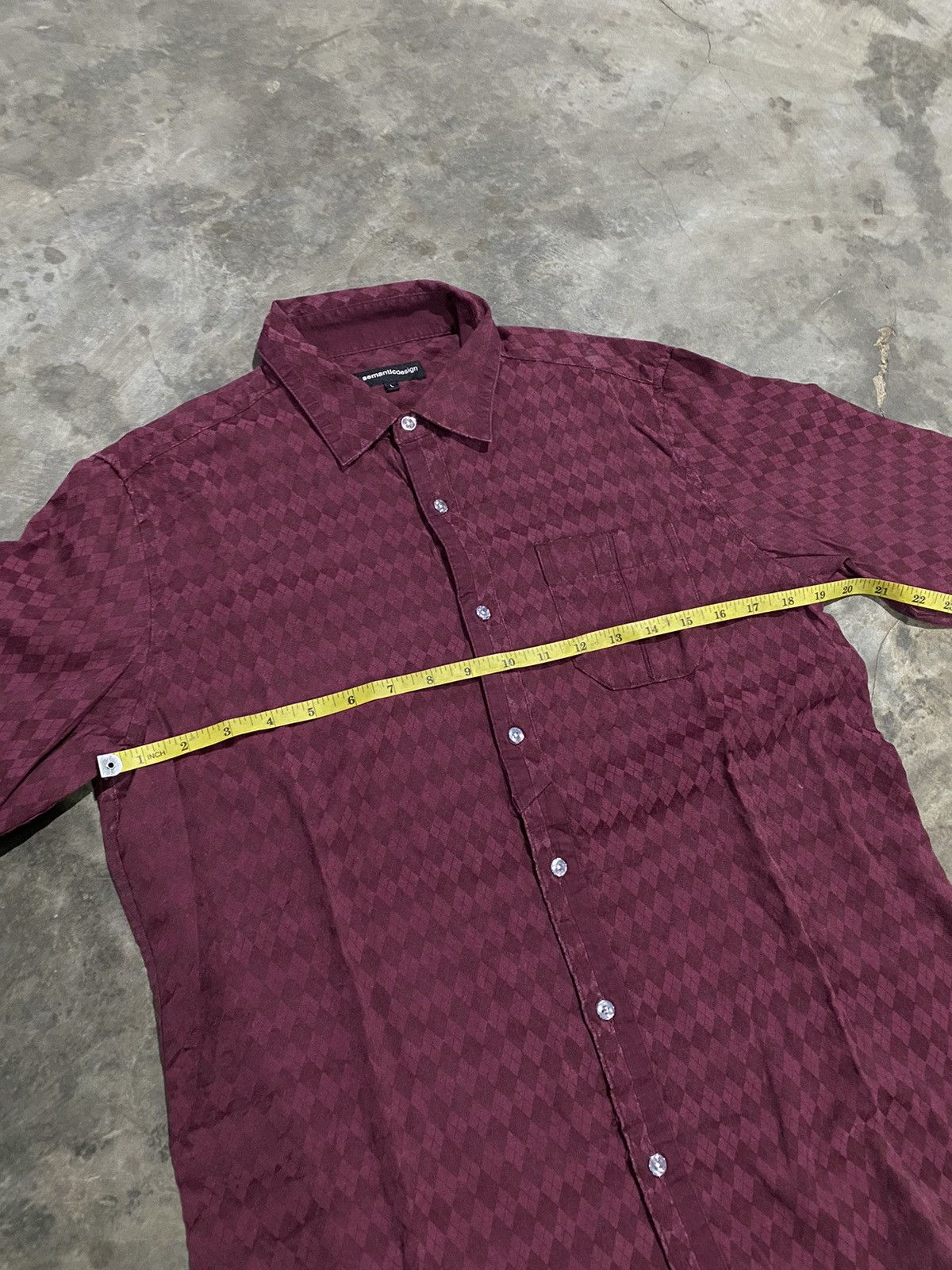 If Six Was Nine × Japanese Brand × semanticdesign Semantic design ifsixwasnine punk shirt Size US L / EU 52-54 / 3 - 9 Thumbnail