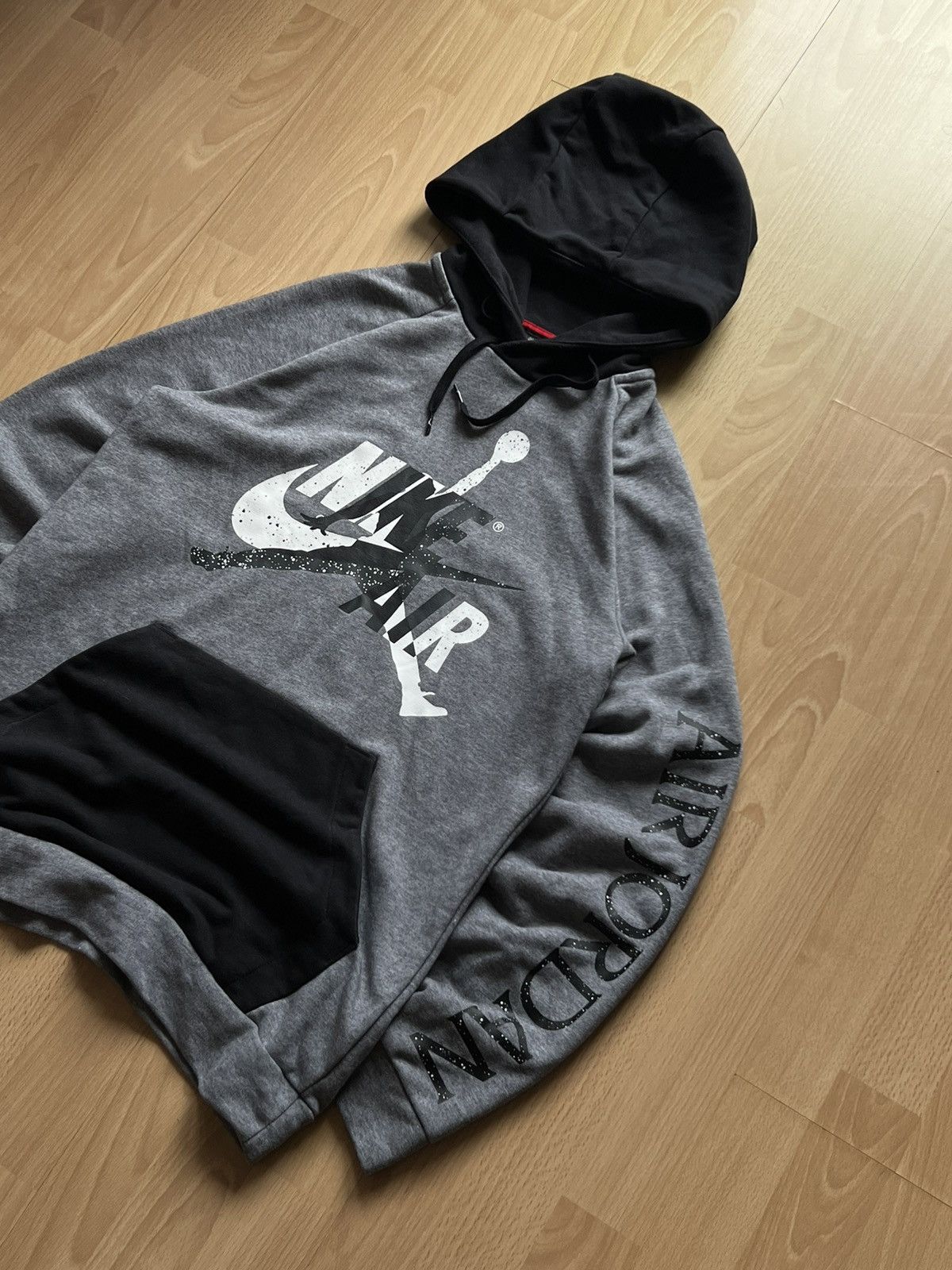 Jordan Brand Grey Jordan Big Logo Hoodie Size US M / EU 48-50 / 2 - 3 Thumbnail