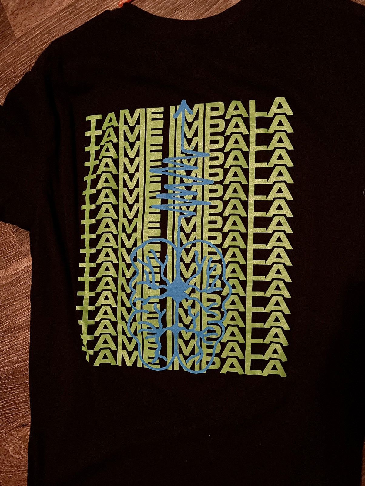 Band Tees 2022 Tame impala slow rush tour tee Size US L / EU 52-54 / 3 - 4 Thumbnail