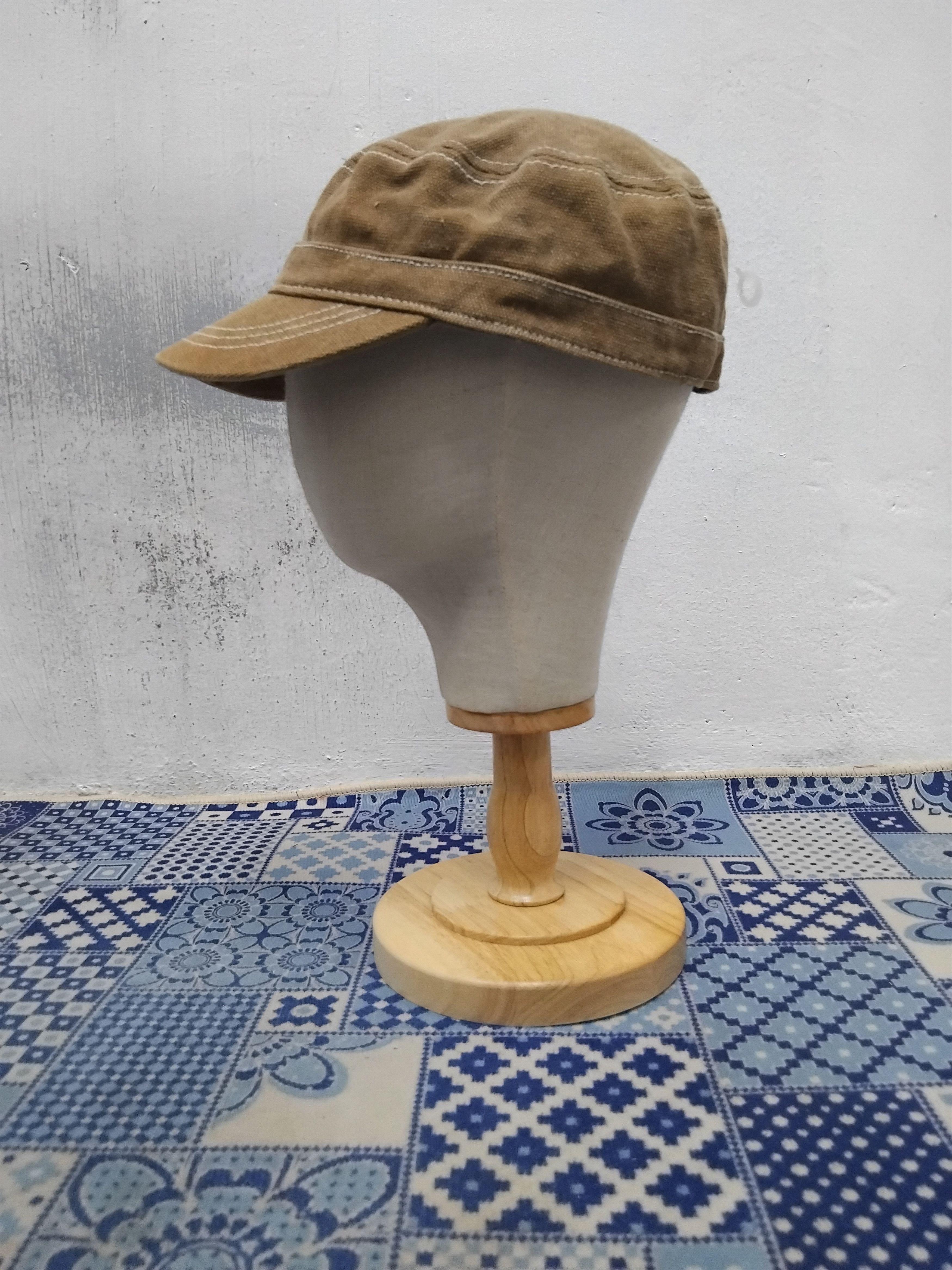 Japanese Brand 💥Healthknit union made brown cap Size ONE SIZE - 6 Thumbnail
