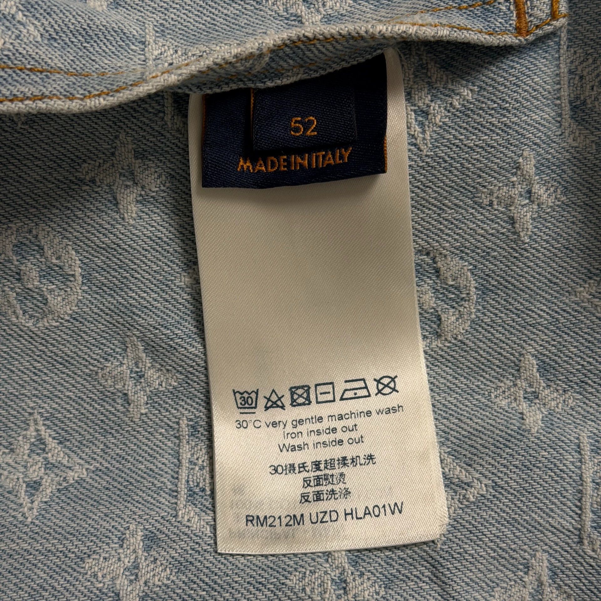Louis Vuitton LV NBA Collaboration All-over Print Denim Hooded Jacket Size XL / US 12-14 / IT 48-50 - 6 Thumbnail
