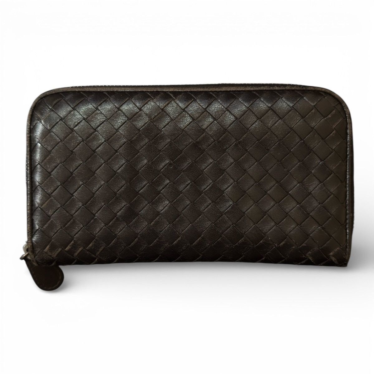 Bottega Veneta BOTTEGA VENETA INTRECCIATO PICCOLO ZIP AROUND WALLET Size ONE SIZE - 1 Thumbnail