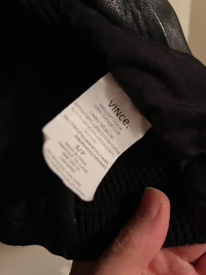 Vince Vince leather moto jacket Size S / US 4 / IT 40 - 7 Thumbnail