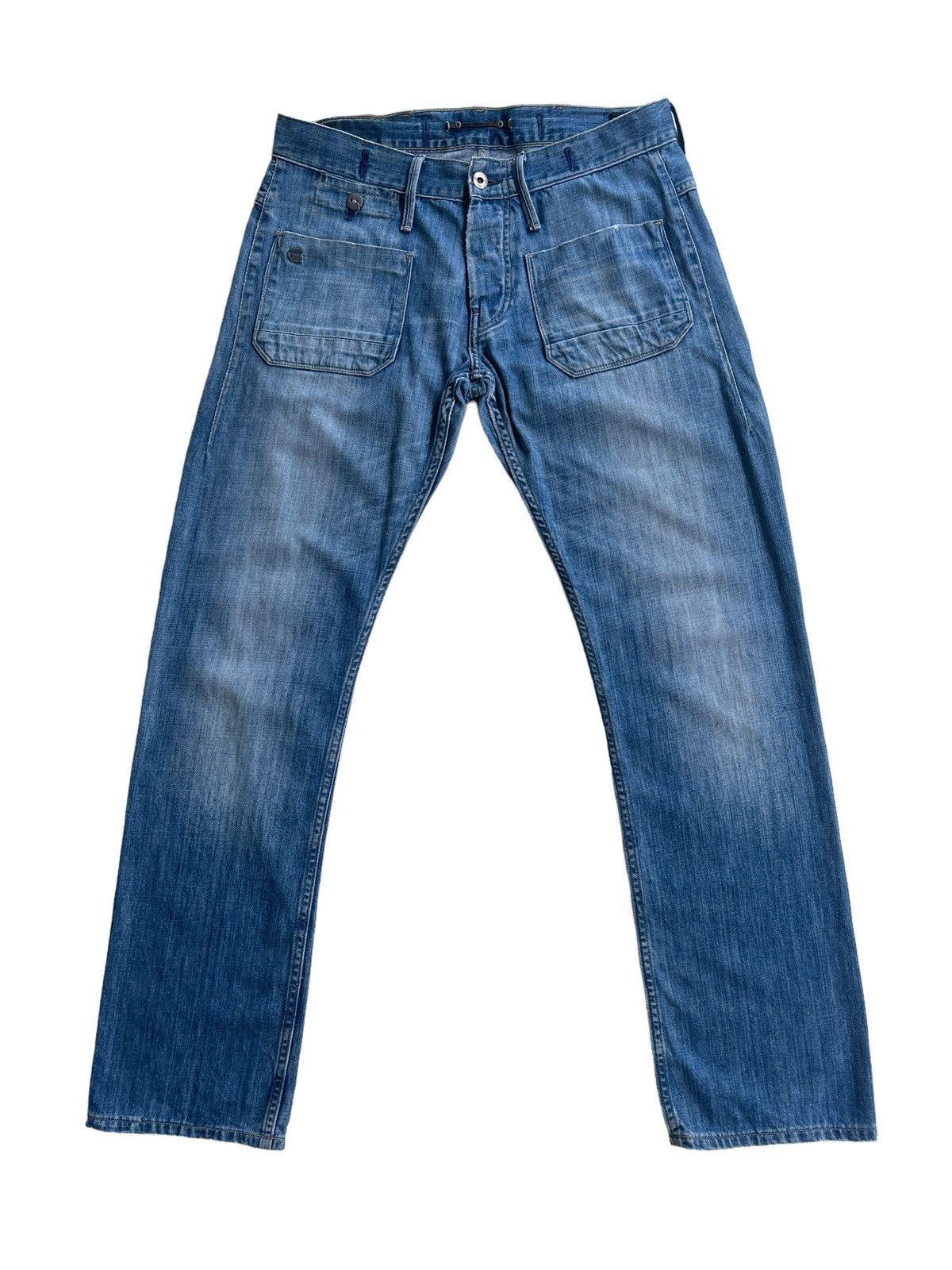 G-Star Gstar Raw Bush Denim Size US 33 - 3 Thumbnail