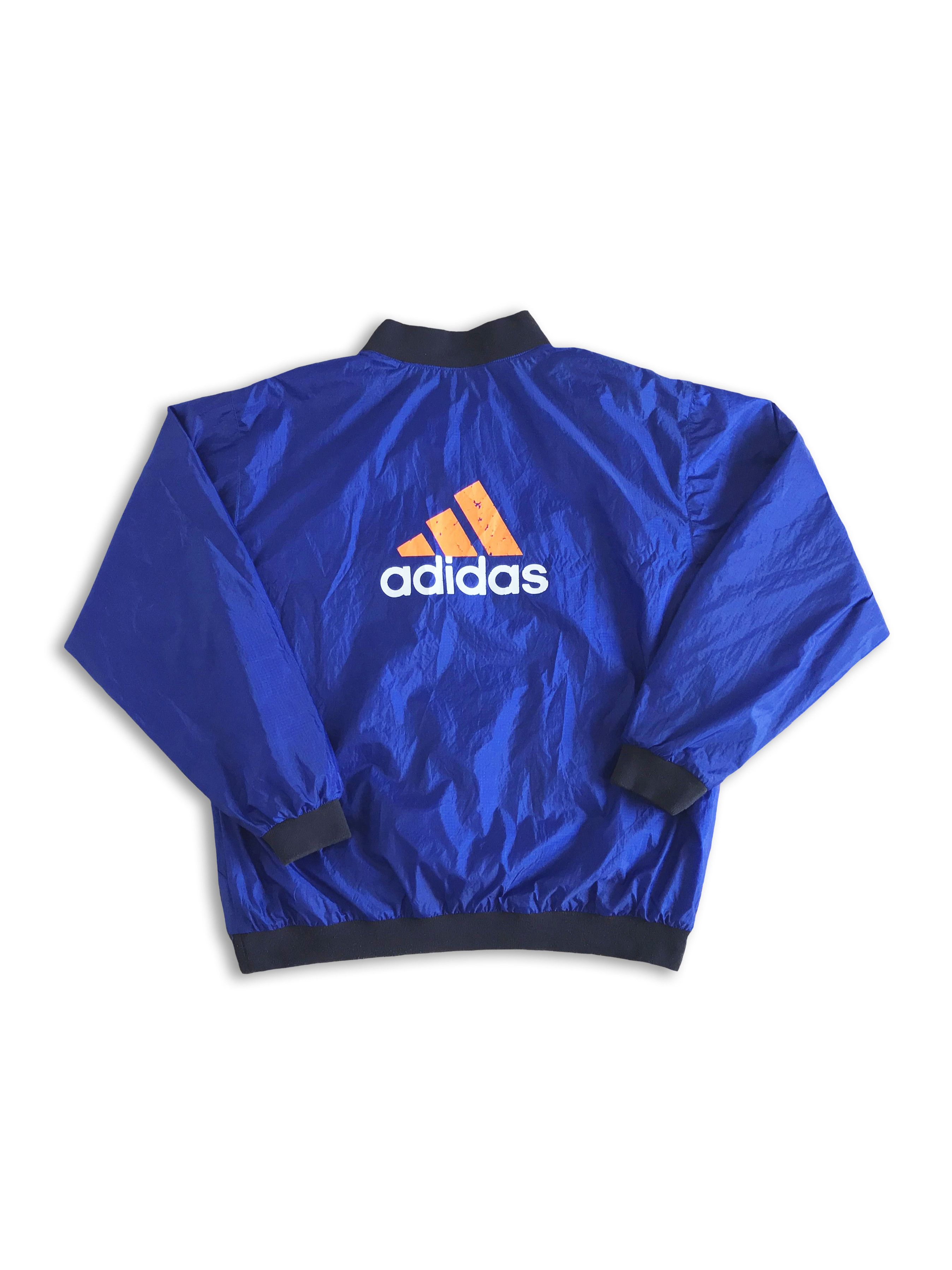 Adidas Vintage 90s ADIDAS Windbreaker Jacket Pullover Oversize L Size US L / EU 52-54 / 3 - 1 Thumbnail