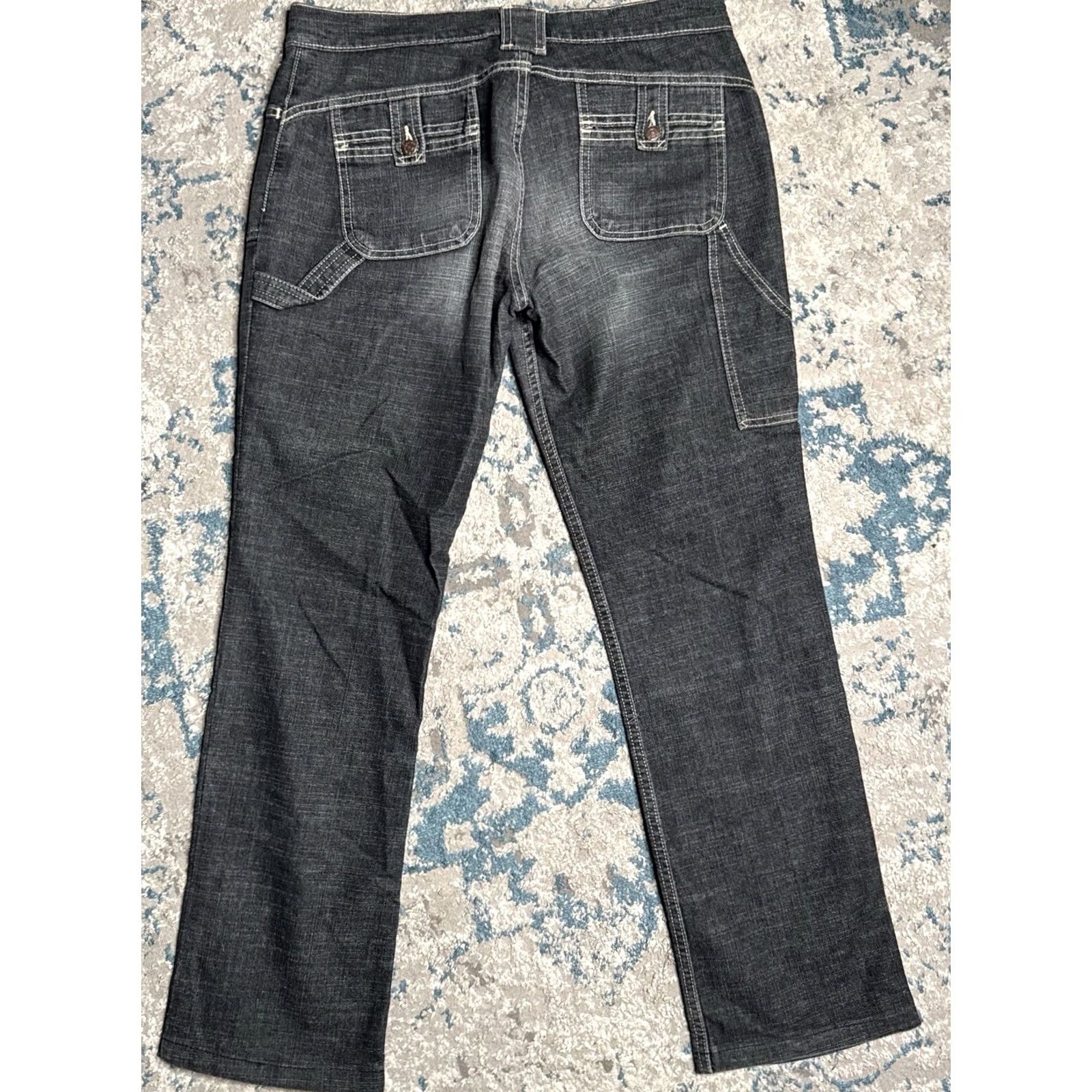Levi's VINTAGE Levi’s Jeans Womens Bootcut Gray Dark Wash 9 Regular 32in Inseam 29in Denim Zip Mens Womens Girls? Size 30" / US 8 / IT 44 - 5 Thumbnail