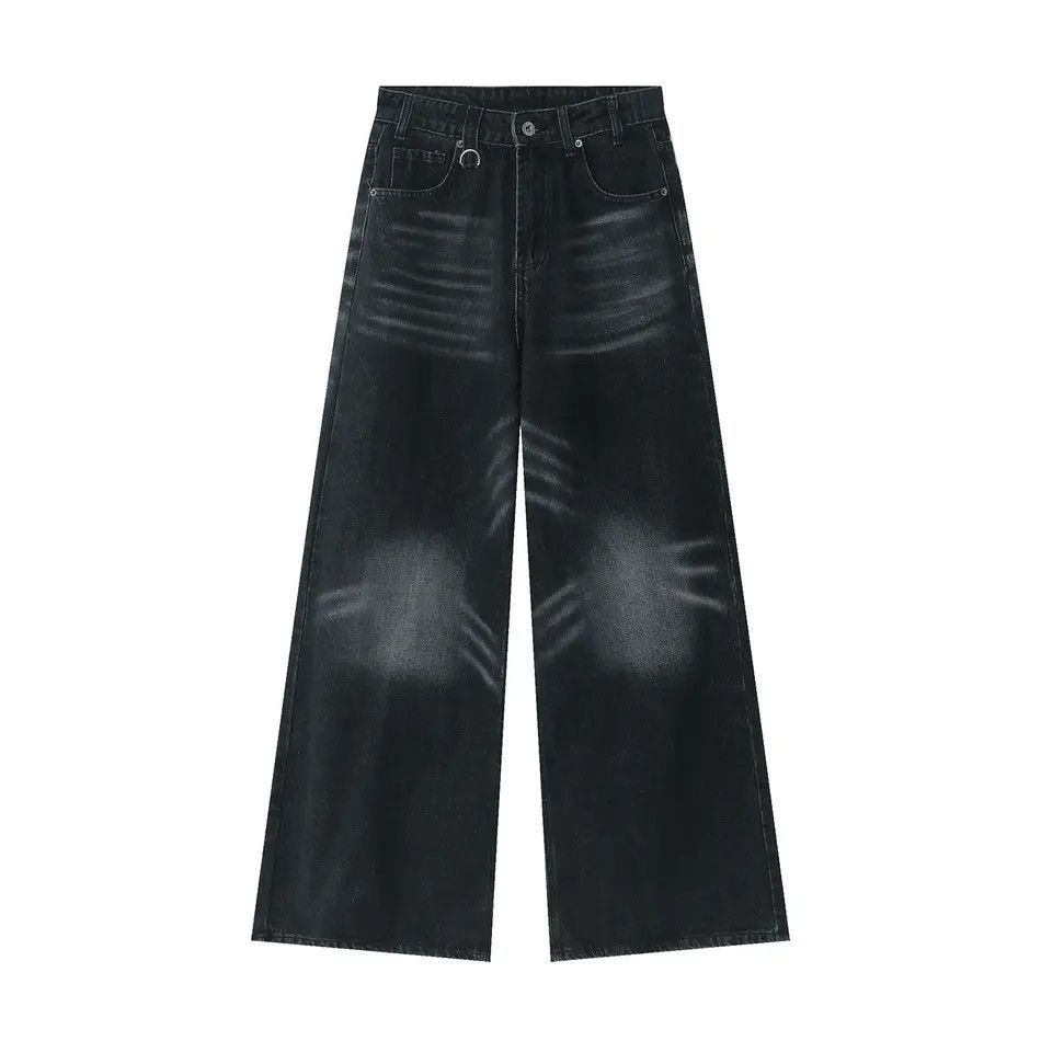 Japanese Brand Retro loose high street casual jeans Size US 32 / EU 48 - 4 Thumbnail