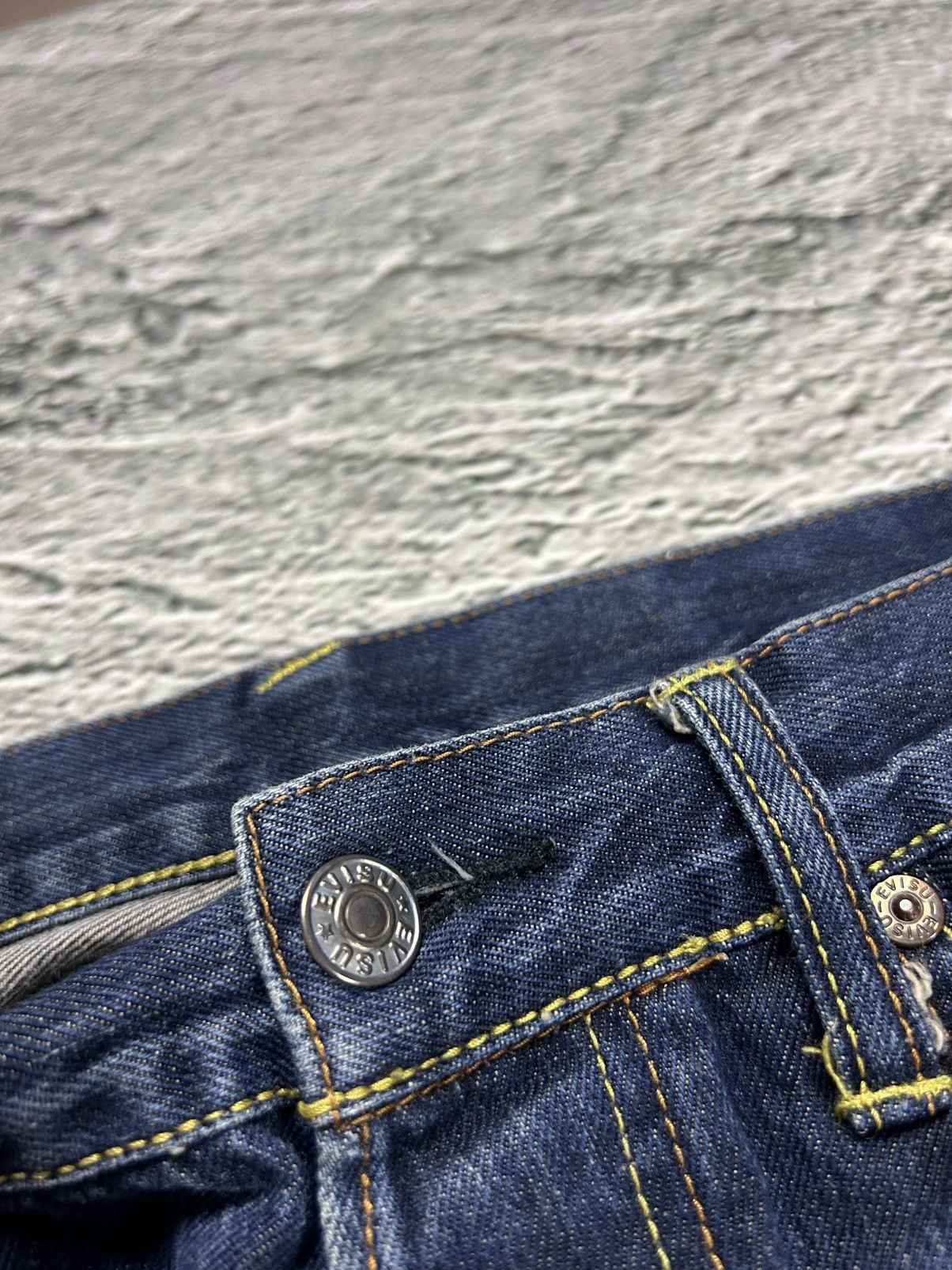 Evisu Evisu jeans daicock big logo red selvedge denim Size US 32 / EU 48 - 9 Thumbnail