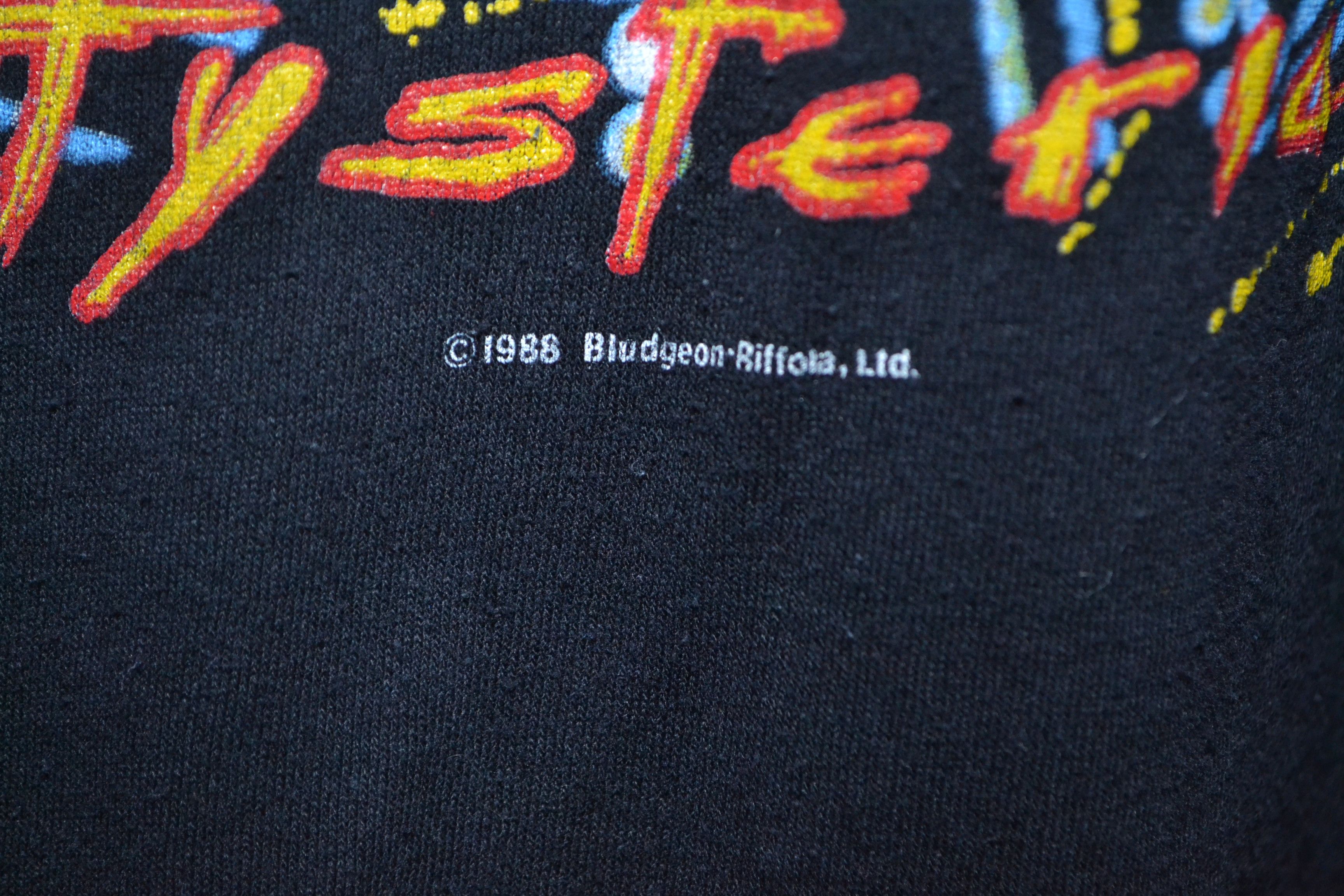 Band Tees × Vintage Vintage 1988 Def Leppard Hysteria Tour Black Shirt size XL Size US XL / EU 56 / 4 - 6 Thumbnail