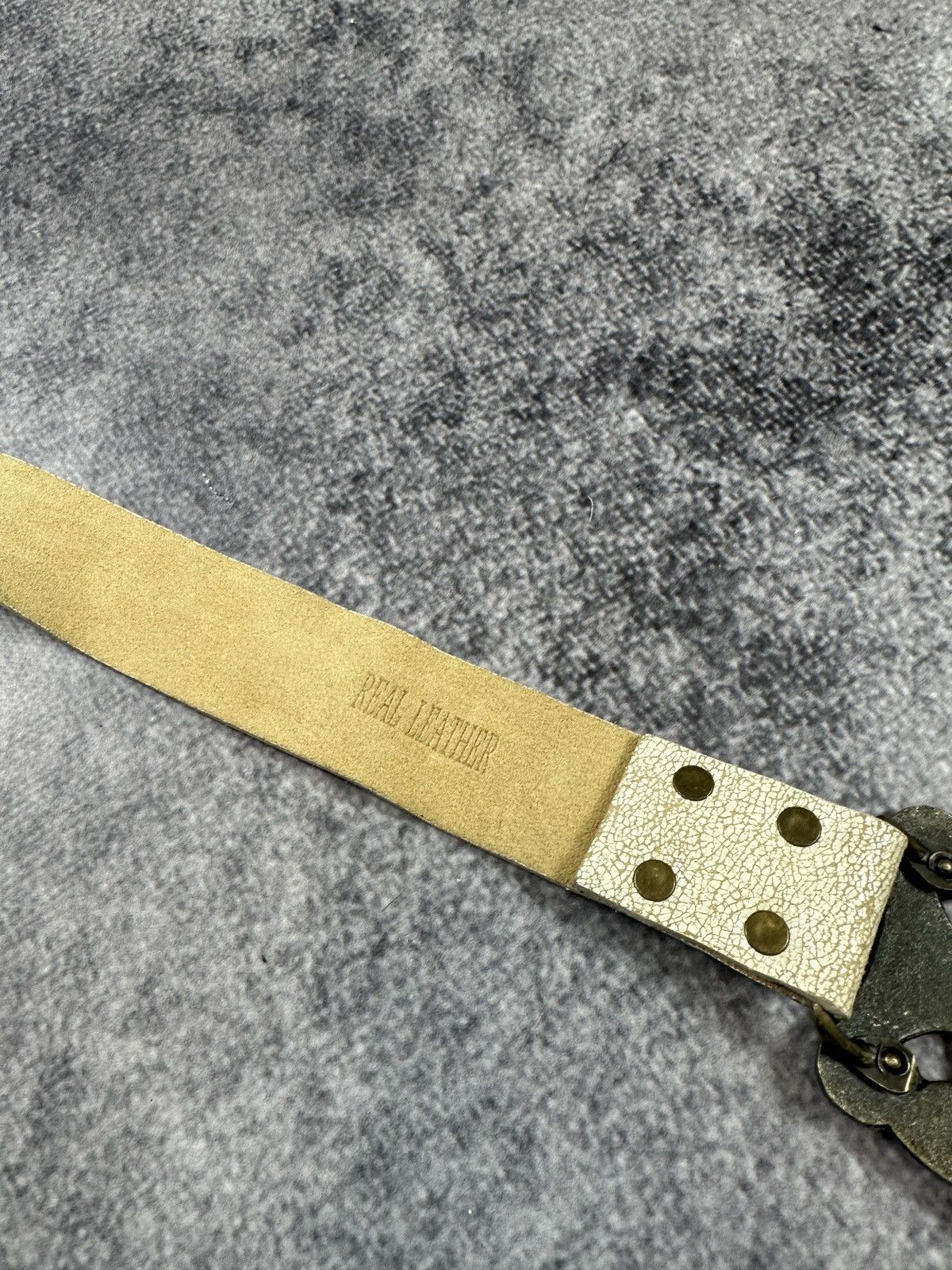 Vintage Y2K Rare Casual Belts Streetwear Logo Avant Garde Opium USA Size ONE SIZE - 4 Thumbnail