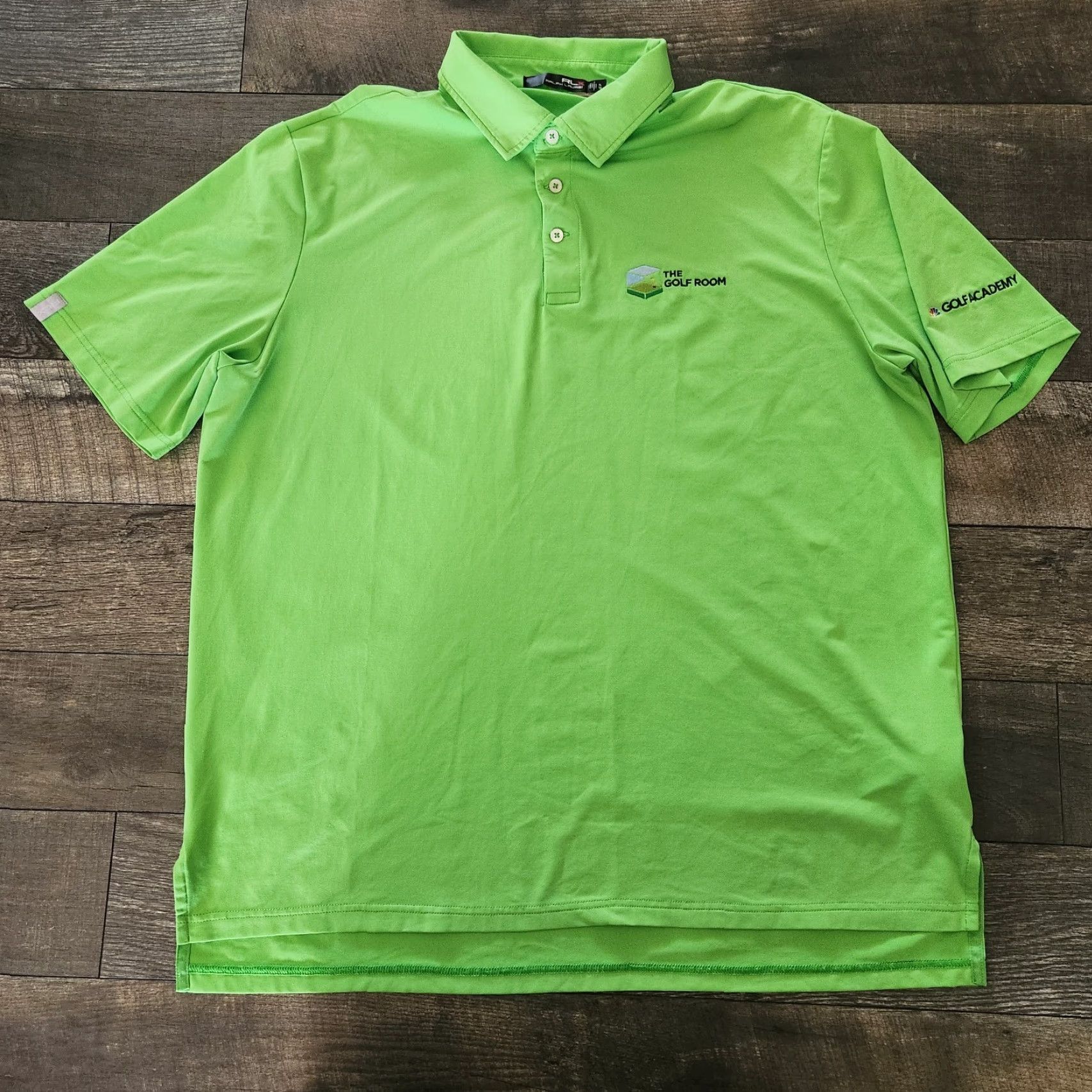 Ralph Lauren Ralph Lauren RLX Polo Shirt Golf Room Academy NBC Mens XL Green Wicking Rare Size US XL / EU 56 / 4 - 3 Thumbnail