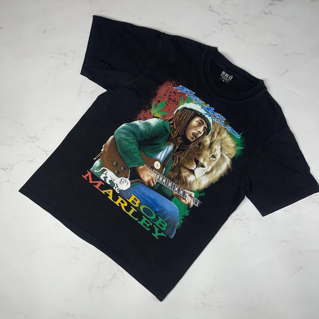 Vintage Vintage t-shirt Bob Marley tag Red rock of the t-shirt Sz L Size US L / EU 52-54 / 3 - 2 Thumbnail