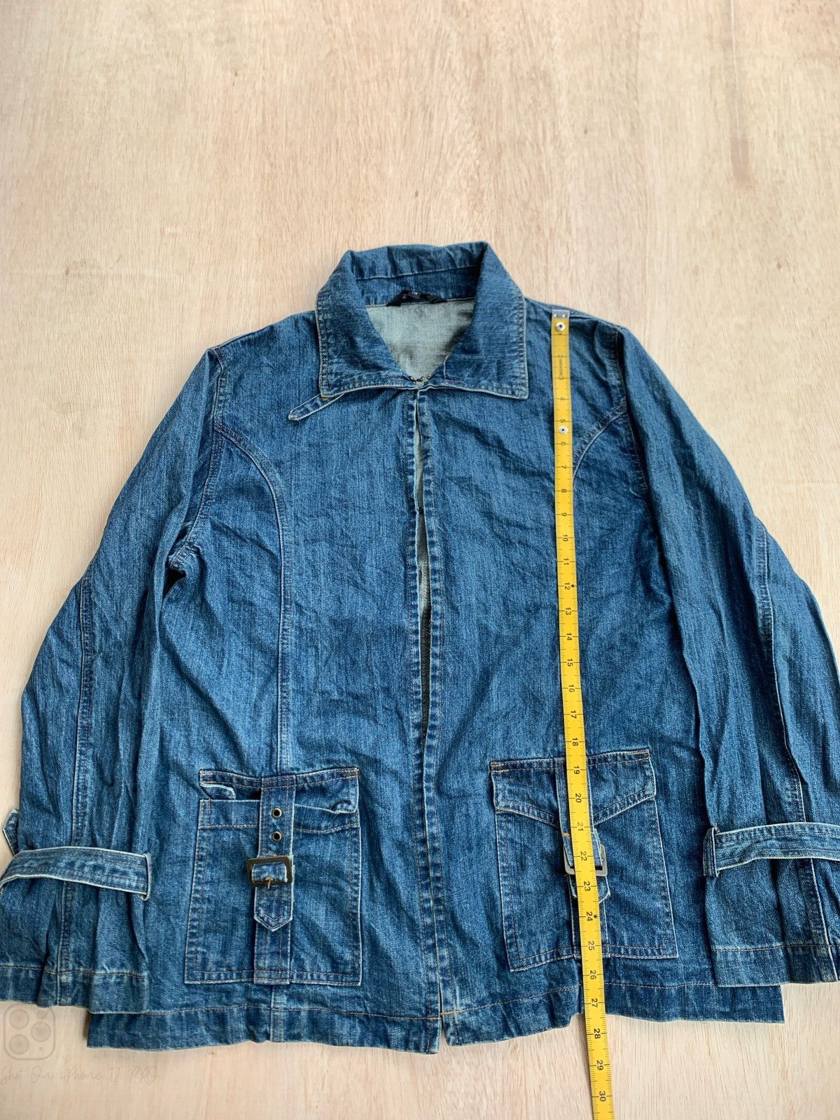 14th Addiction × Japanese Brand Vintage Ramonpole Pocket Denim Jacket Size US L / EU 52-54 / 3 - 12 Thumbnail
