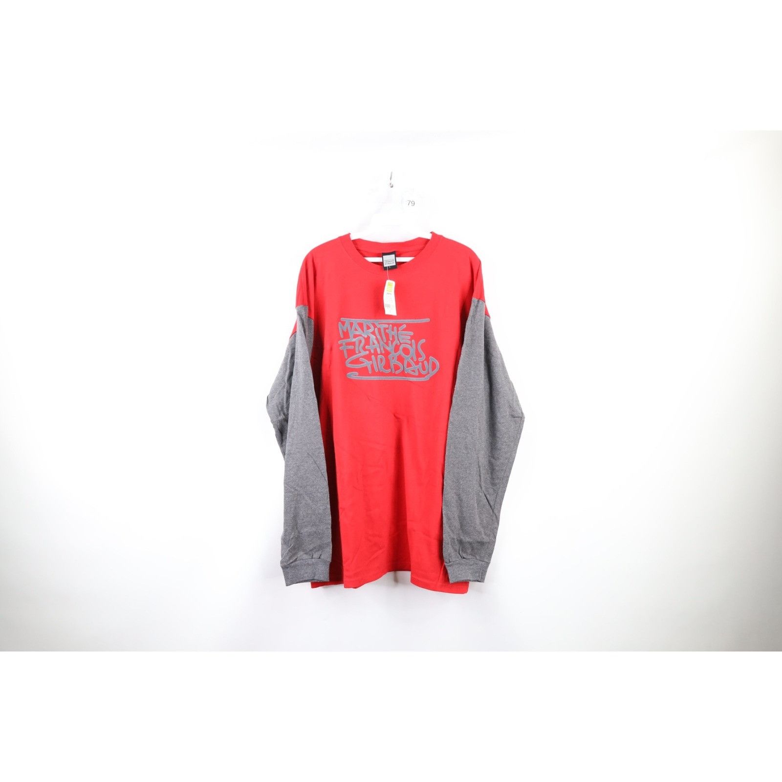 Marithe + Francois Girbaud NOS Vintage 90s Marithe Francois Girbaud Graffiti T-Shirt Size US L / EU 52-54 / 3 - 1 Preview