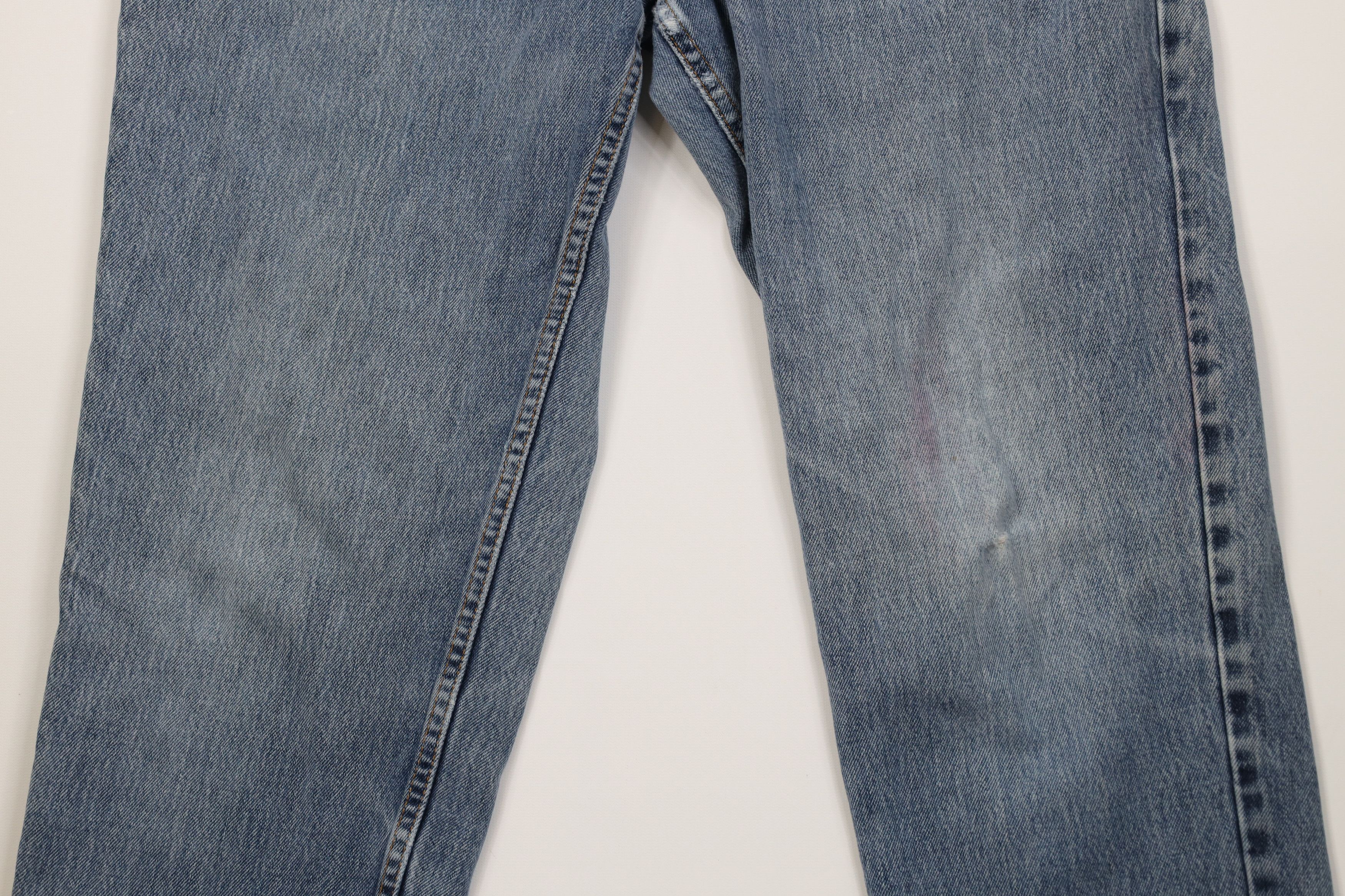 Levi's Vintage 90s Levis 551 Relaxed Tapered Leg Jeans USA Size 36" / US 14 / IT 50 - 3 Thumbnail