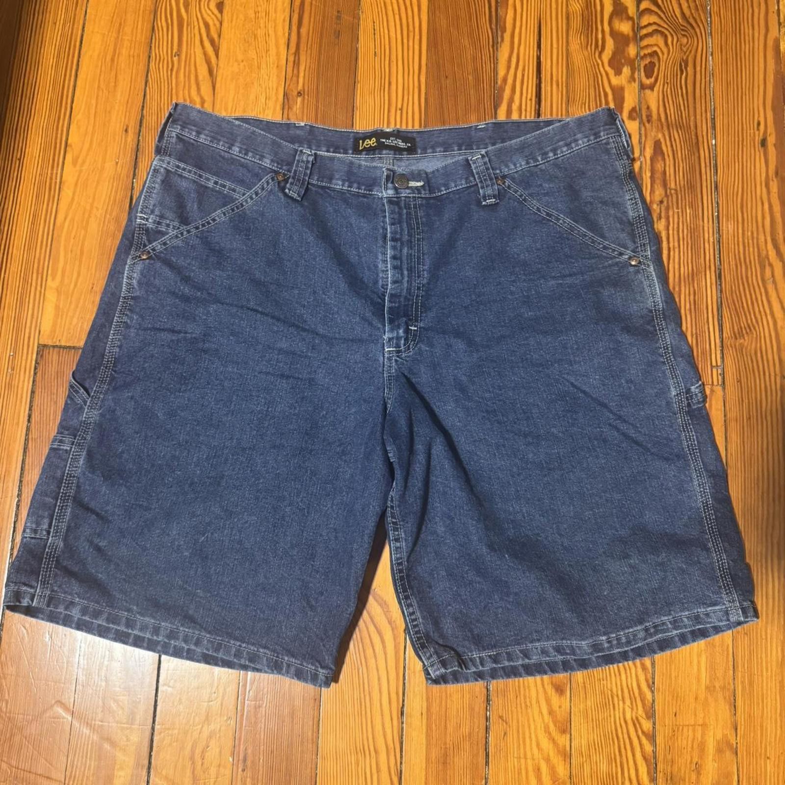 Lee Vintage Lee denim carpenter shorts Size US 40 / EU 56 - 1 Thumbnail