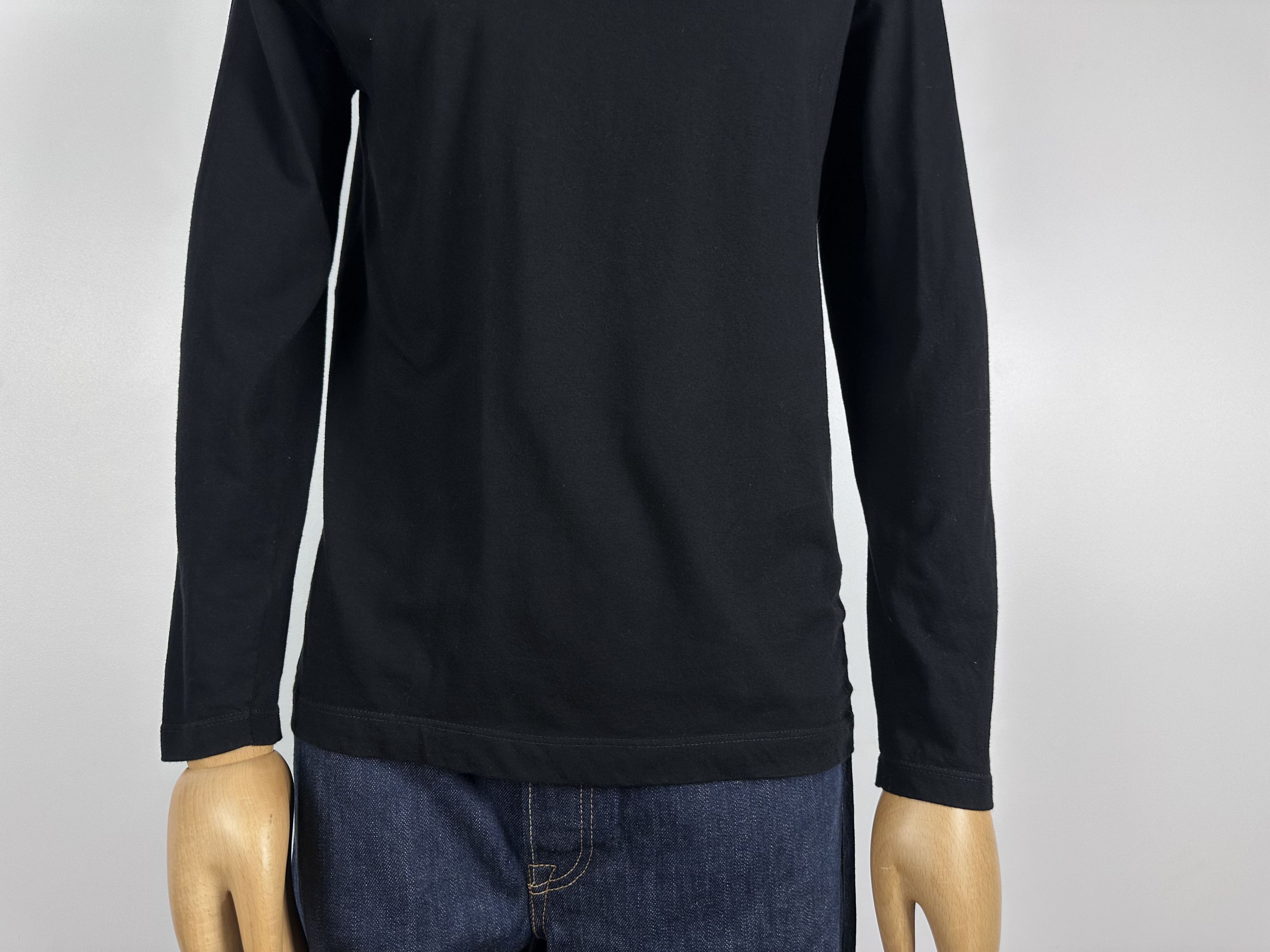 Paul & Shark Paul & Shark Mens Long Sleeve T Shirt Black Size L Size US L / EU 52-54 / 3 - 4 Thumbnail