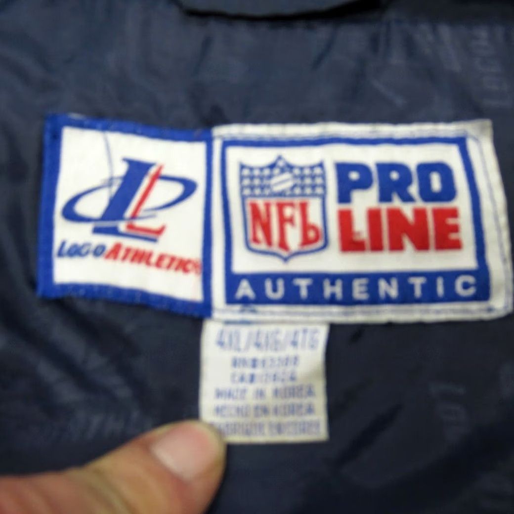 Logo Athletic VINTAGE Logo Athletic Denver Broncos NFL Windbreaker Jacket Men 4XL Blue Zip Size US XXL / EU 58 / 5 - 4 Thumbnail
